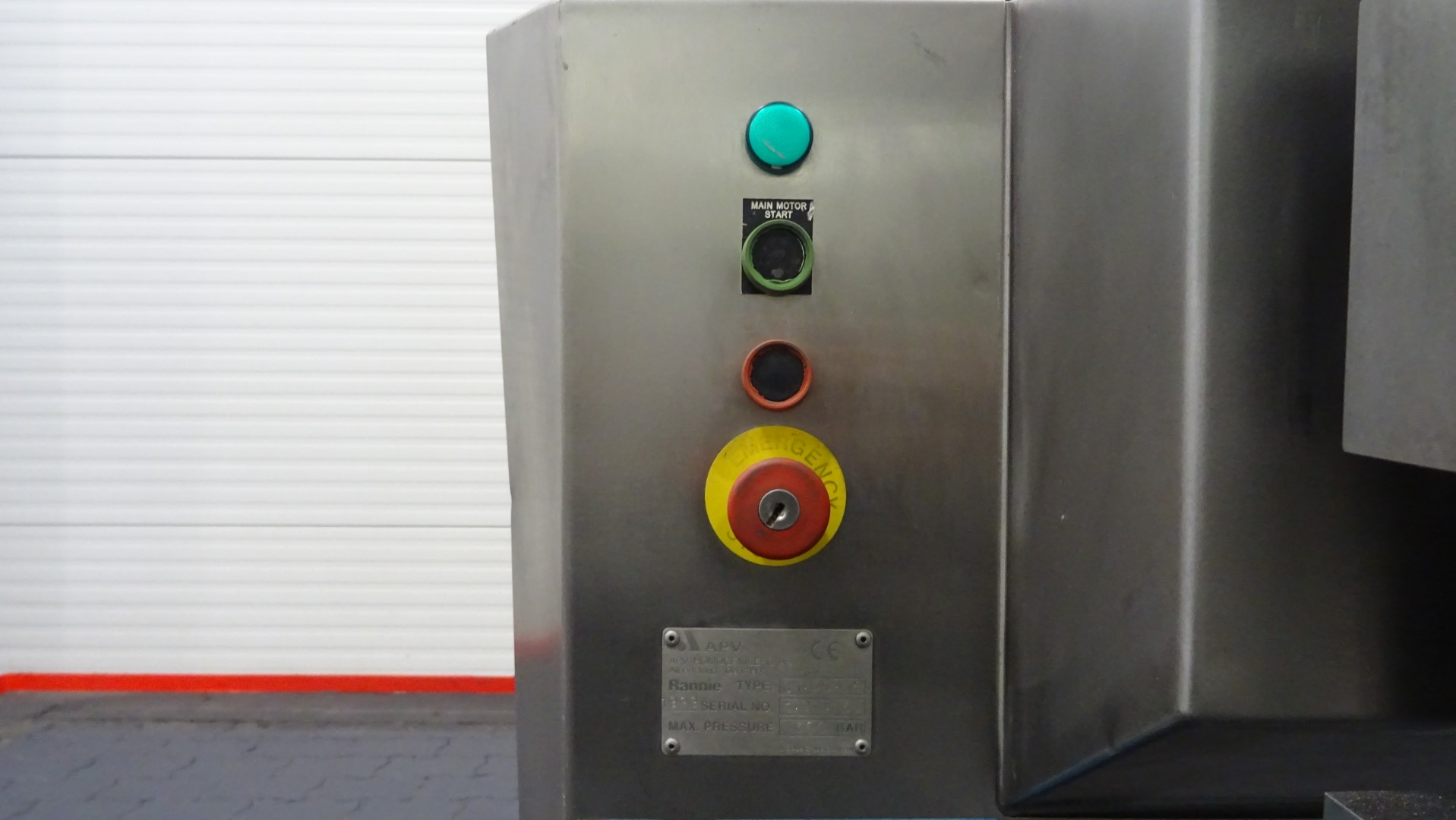 Used High Pressure Homogeniser Rannie BT.30.56