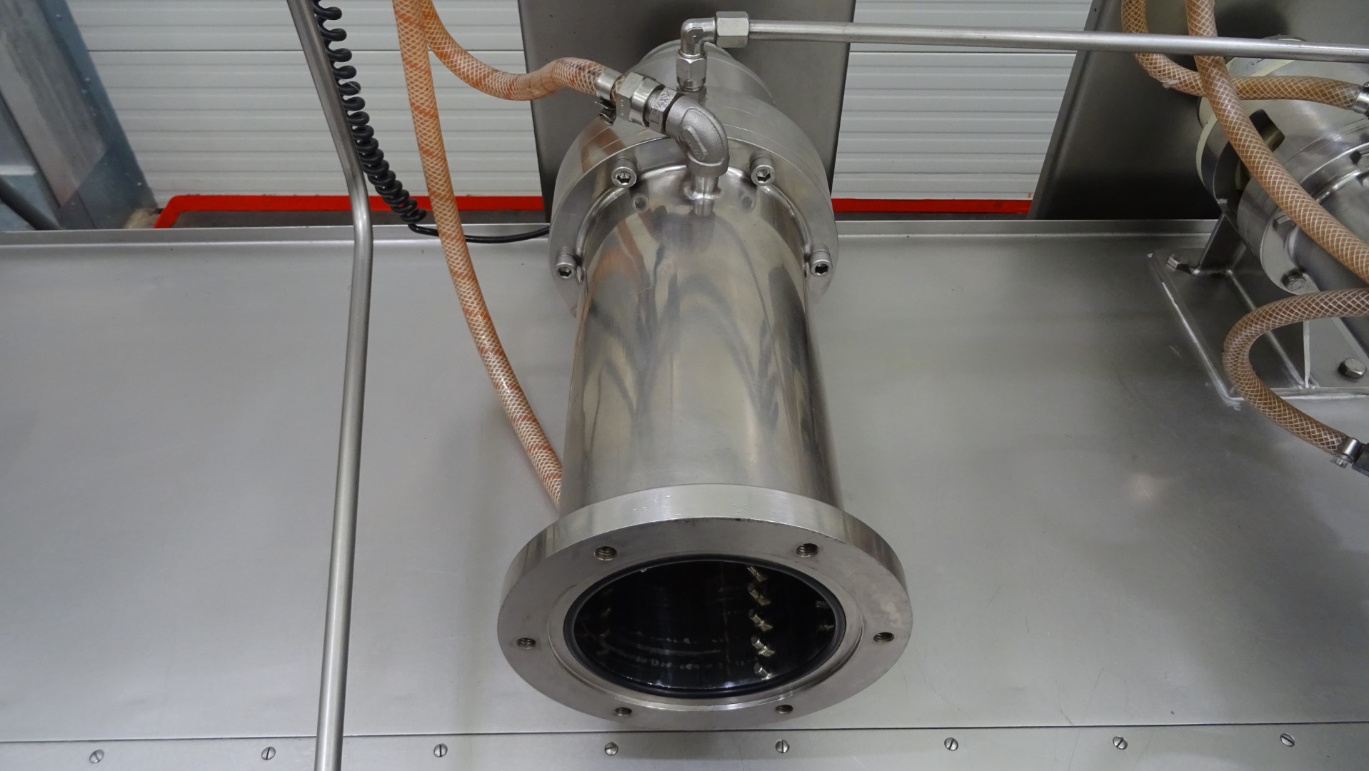 Used Margarine Pilot Plant - Gerstenberg & Agger HP Pump + Perfector 3x57 + Pin rotor + Inverter and Cooling Unit R22