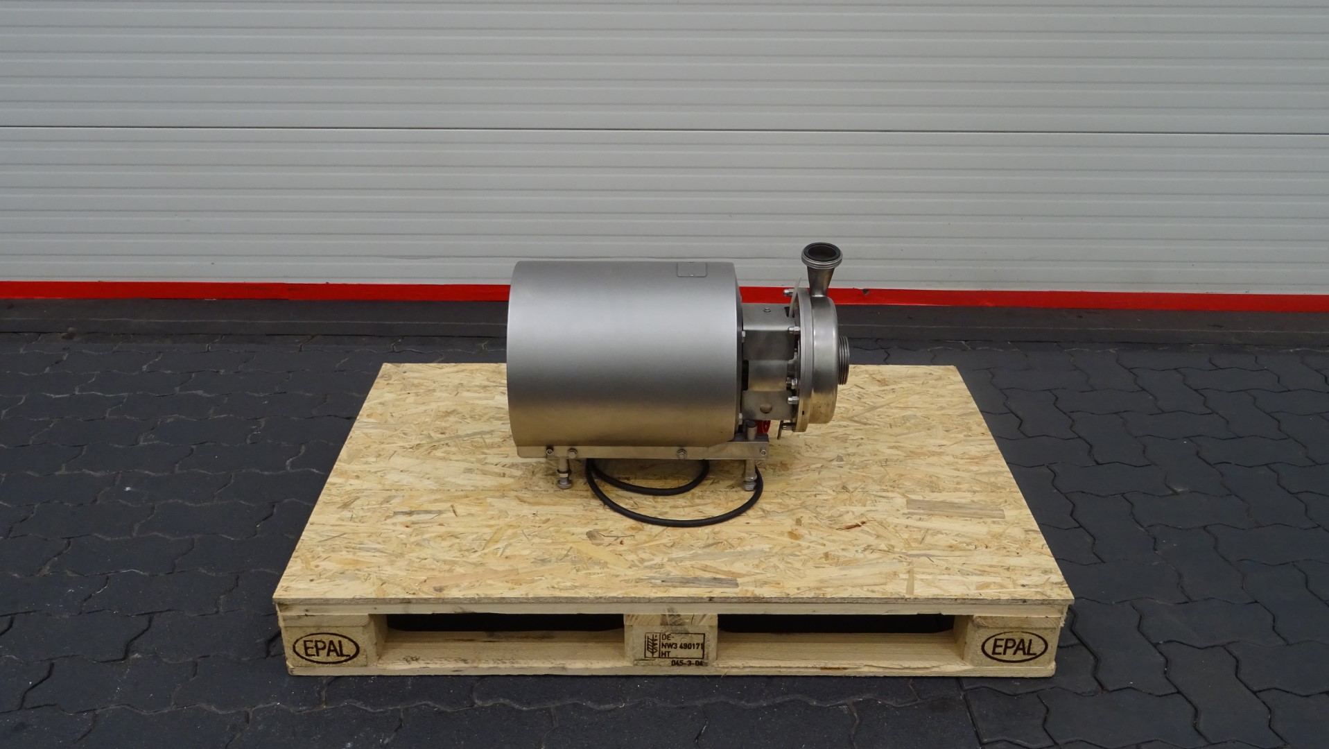 Used Sanitary Centrifugal Pump Alfa Laval LKH-10/163 FSS 3,0 kW