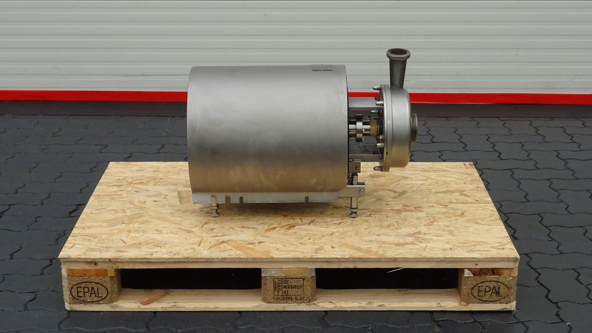 Used Sanitary Centrifugal Pump Alfa Laval LKH-20/165 SSS 5,5 kW