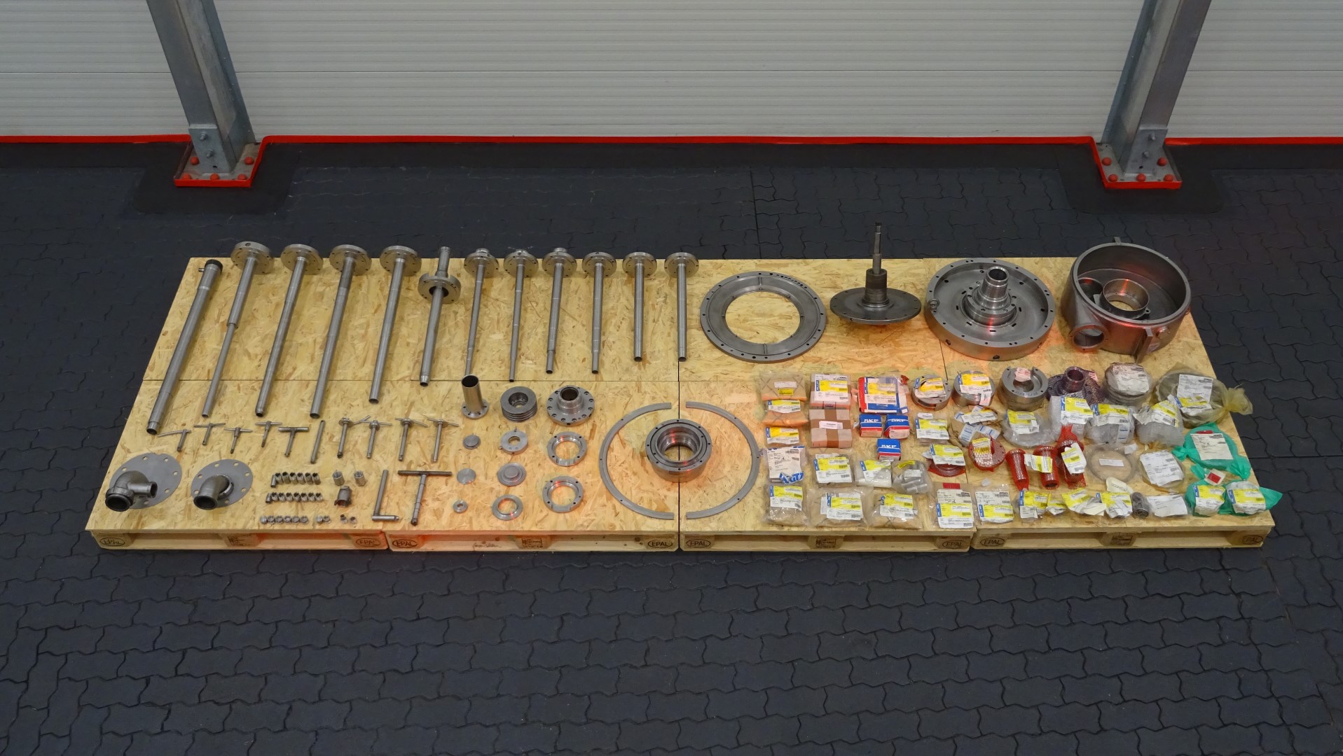 Used Big lot of Andritz Decanter spare parts