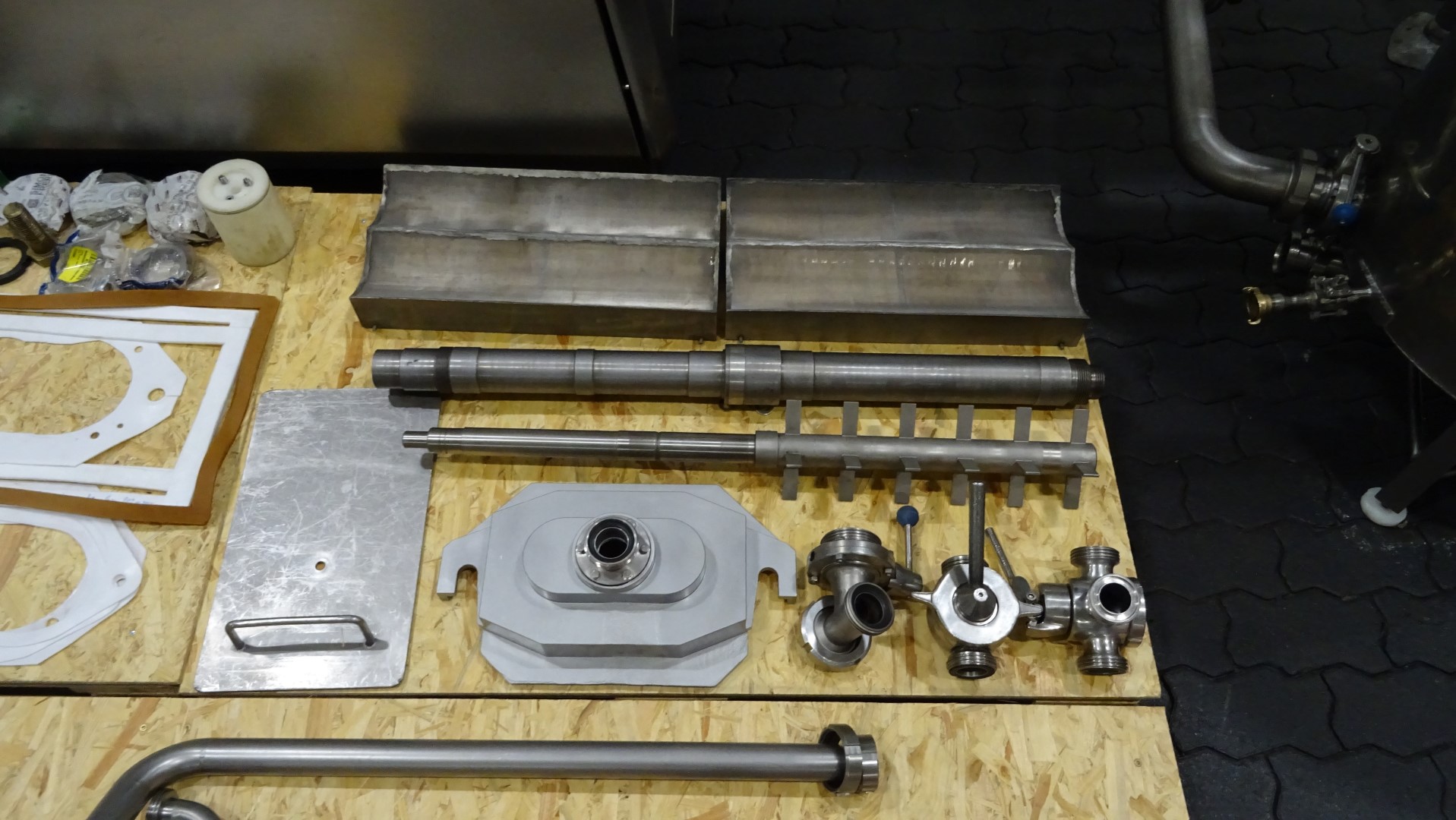 Used Continuous Butter Making Machine (CBM) Simon Freres Contimab MC 12