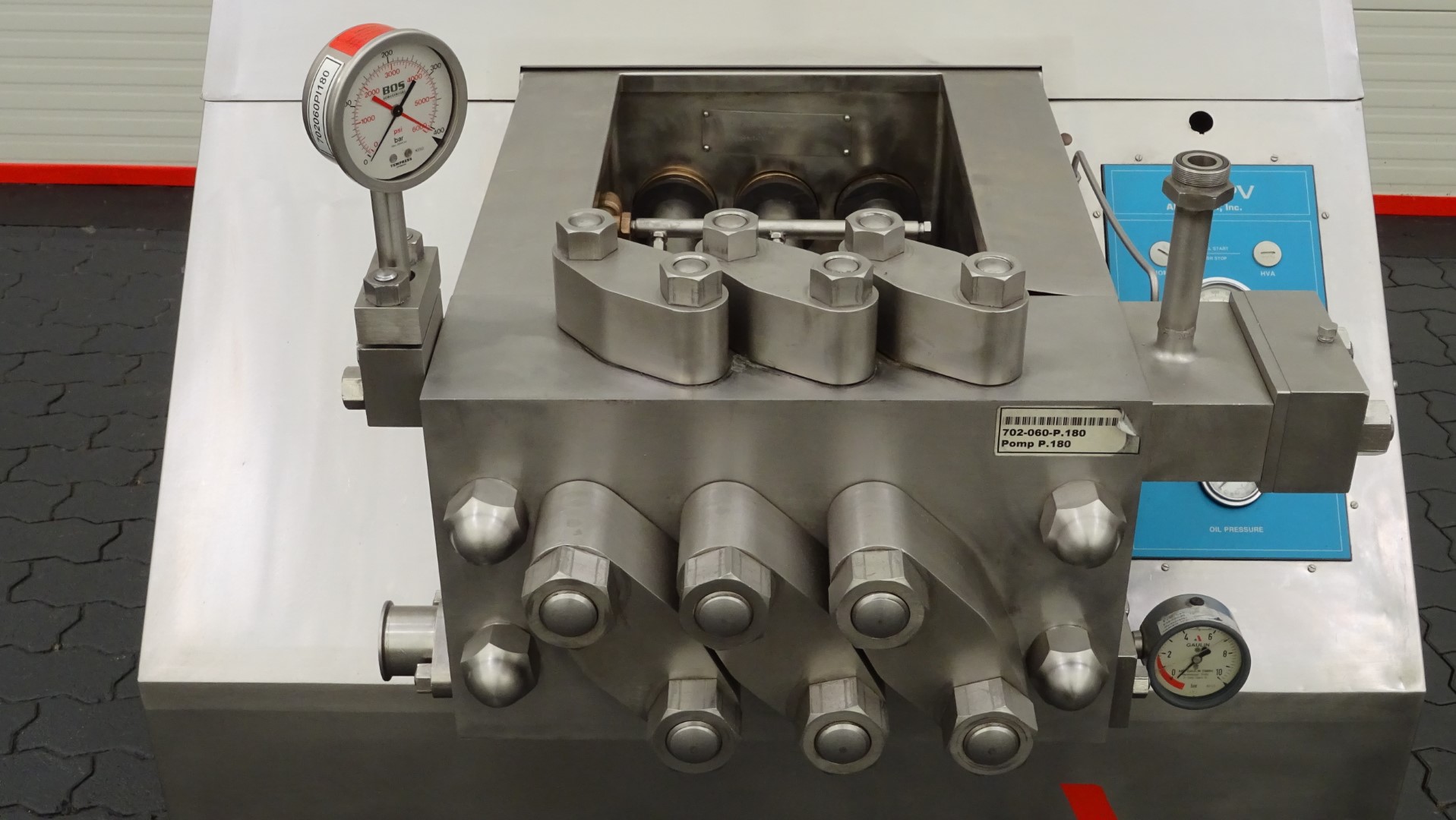 Used High Pressure Homogeniser - APV Gaulin MS 18-6TPS