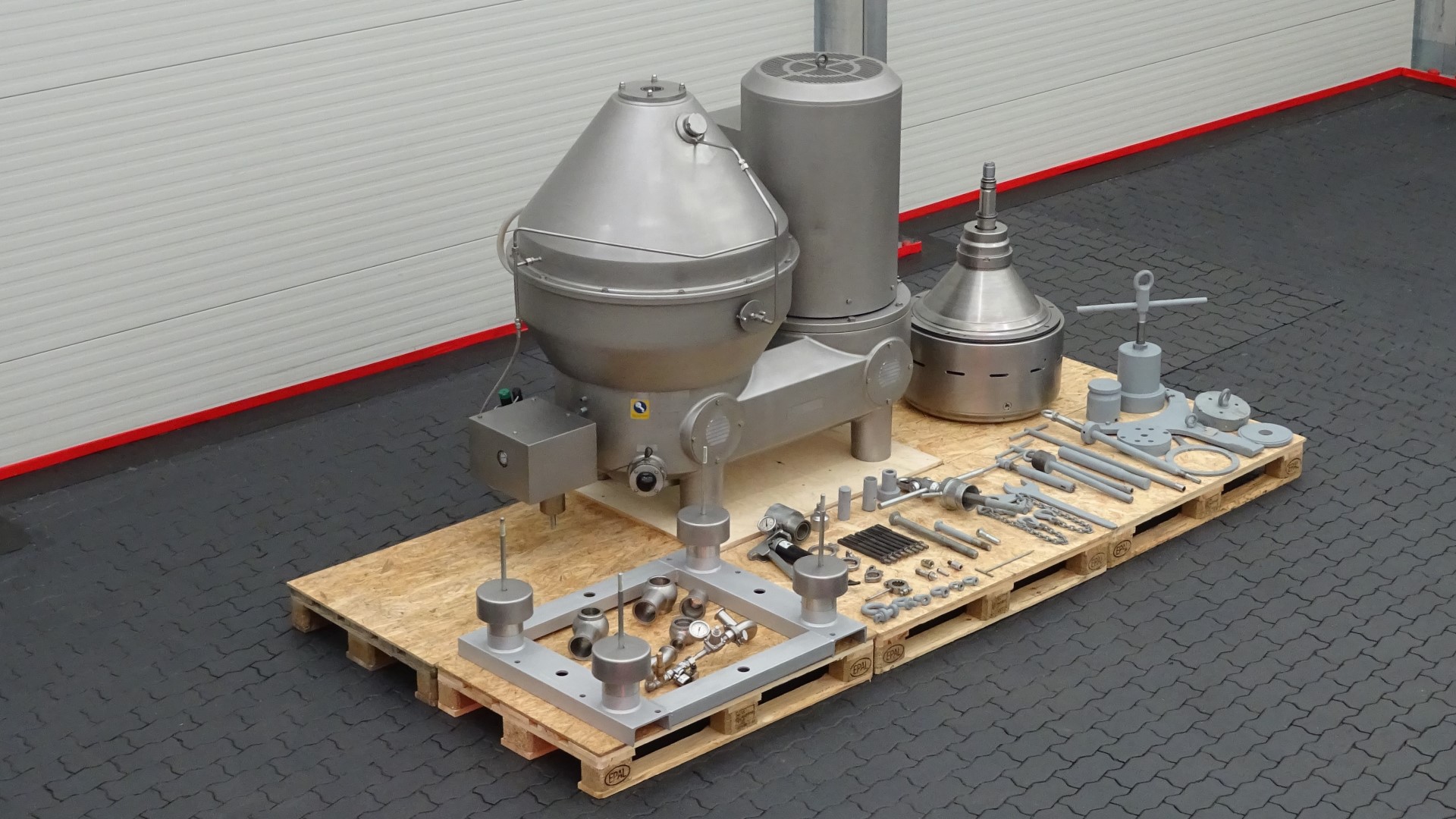 Used Whey Cream Separator - GEA Westfalia MSE 230-01-777