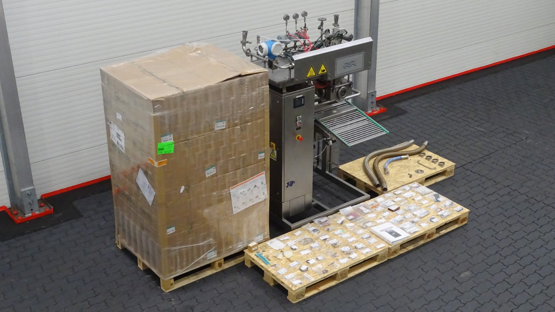 Used Aseptic Bag In Box Filler - Alfa Laval Astepo PTAF 1H/1''