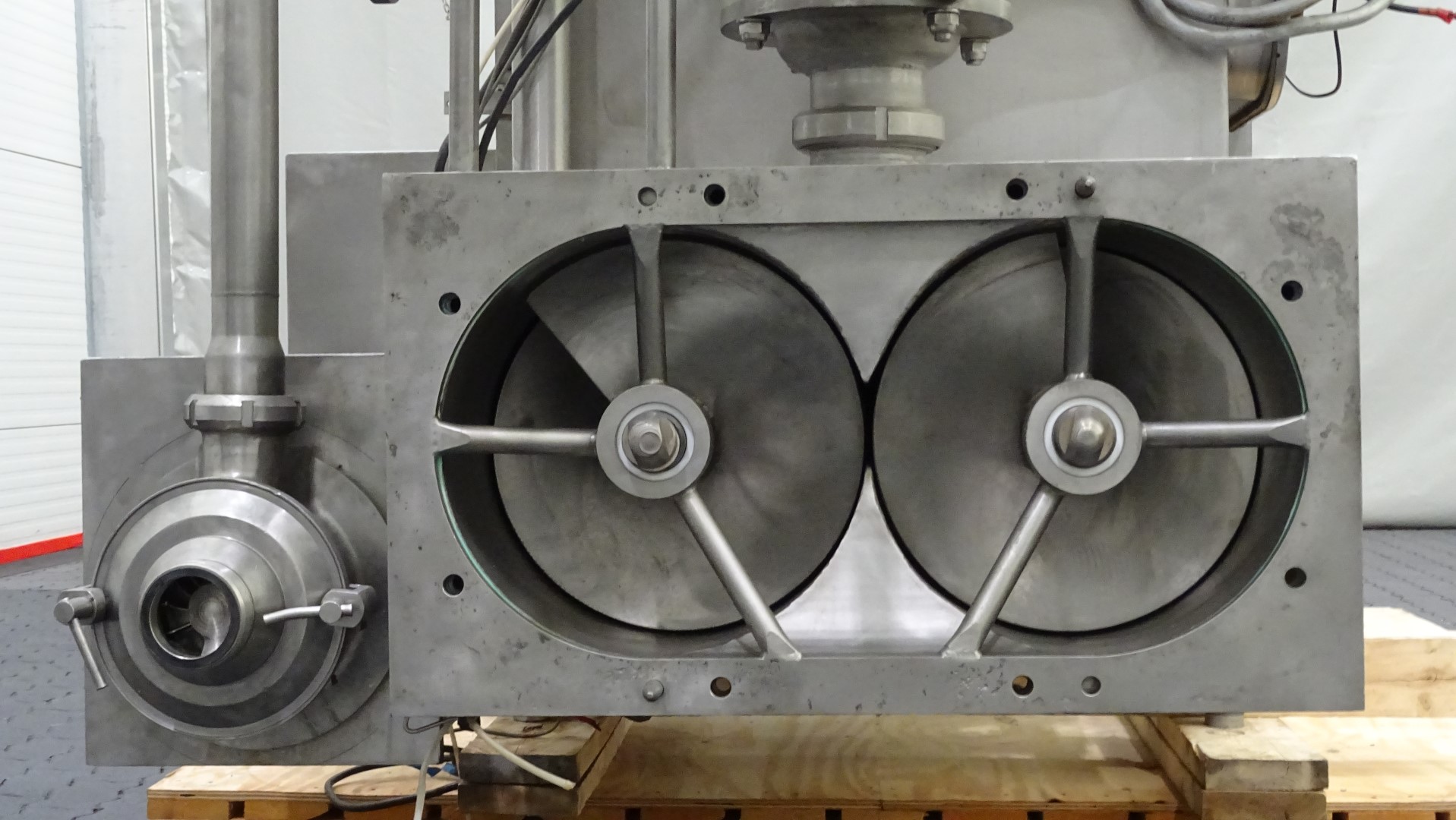 Used Ribbon Blender / Batch mixer - Tecnal Transmix