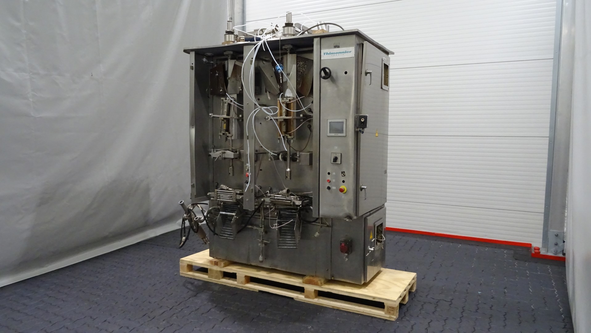 Used Incomplete Automatic Double Head Vertical Form / Fill / Seal Machine (Vertical FFS) - Thimonnier M 3200