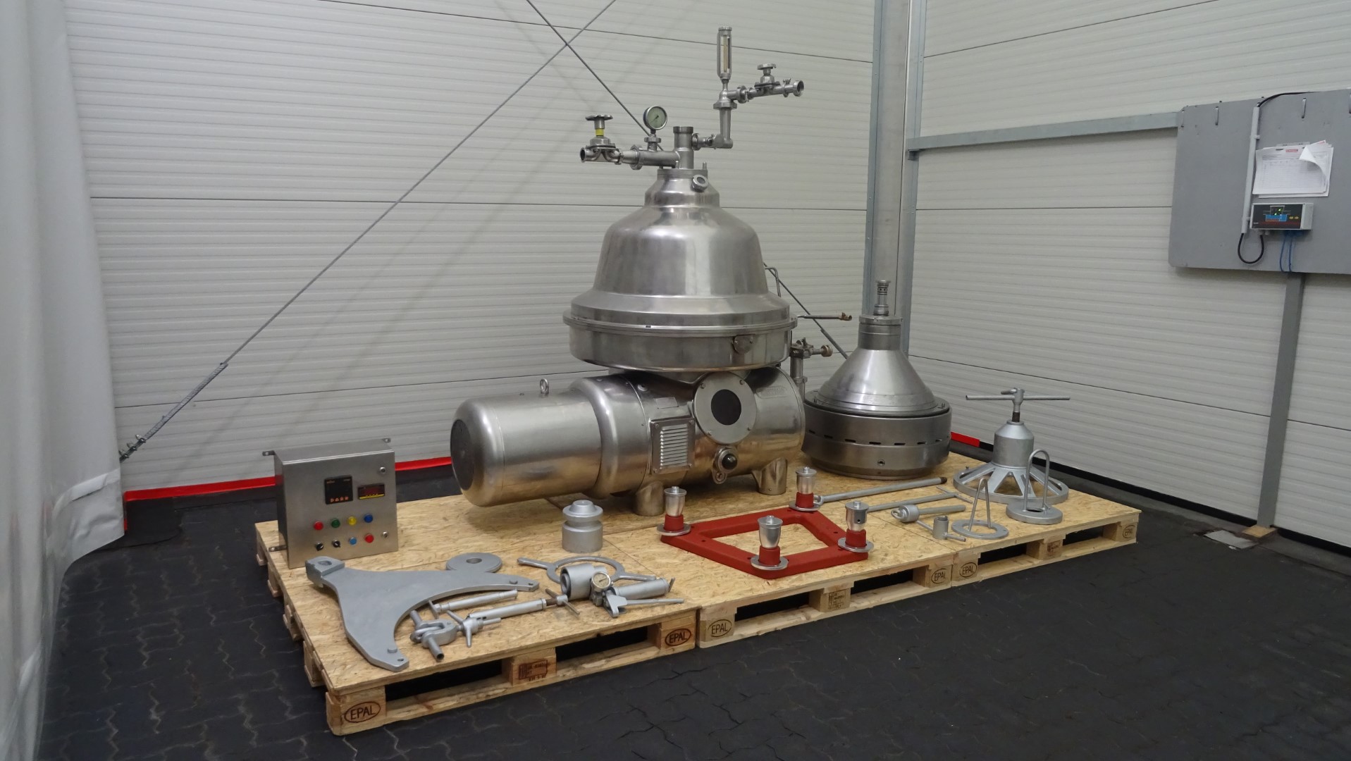 Used Cream Separator GEA Westfalia MSD 250-01-076