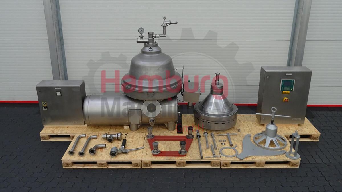 Used Cream Separator GEA Westfalia MSD 250-01-076