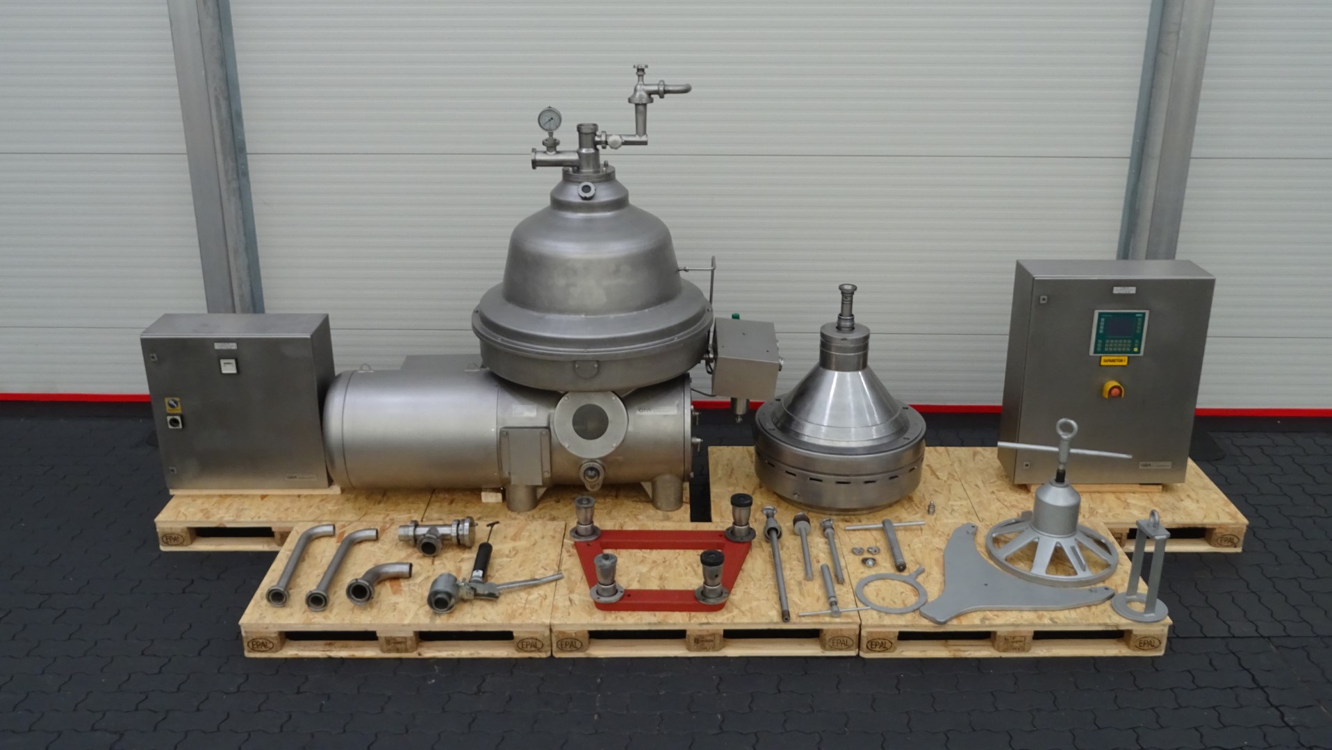 Used Cream Separator GEA Westfalia MSD 250-01-076