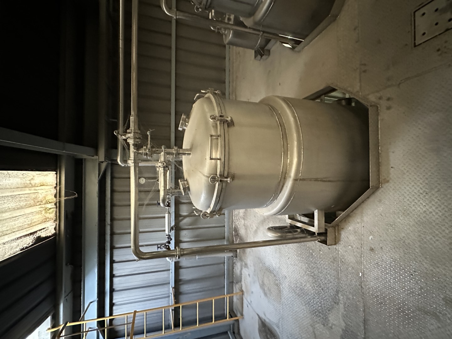 Used Complete GEA Niro Atomizer powder plant with 4-Effect TVR Evaporator, Spray Dryer, Fluidbed Dryer, Cyrstallisation tanks and filling station