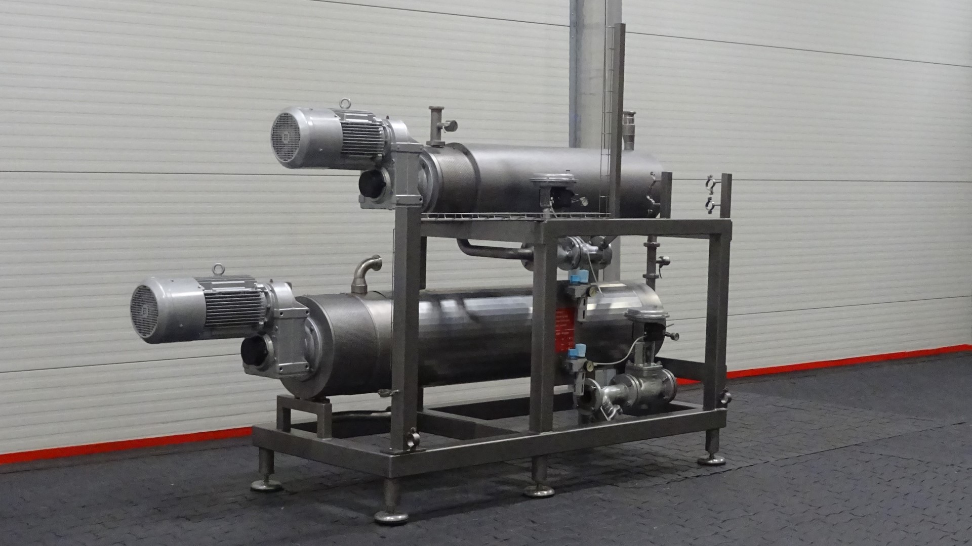 Used Scraped Surface Heat Exchanger (SSHE) - Schröder Kombinator KL180-250/1400-2000-WE