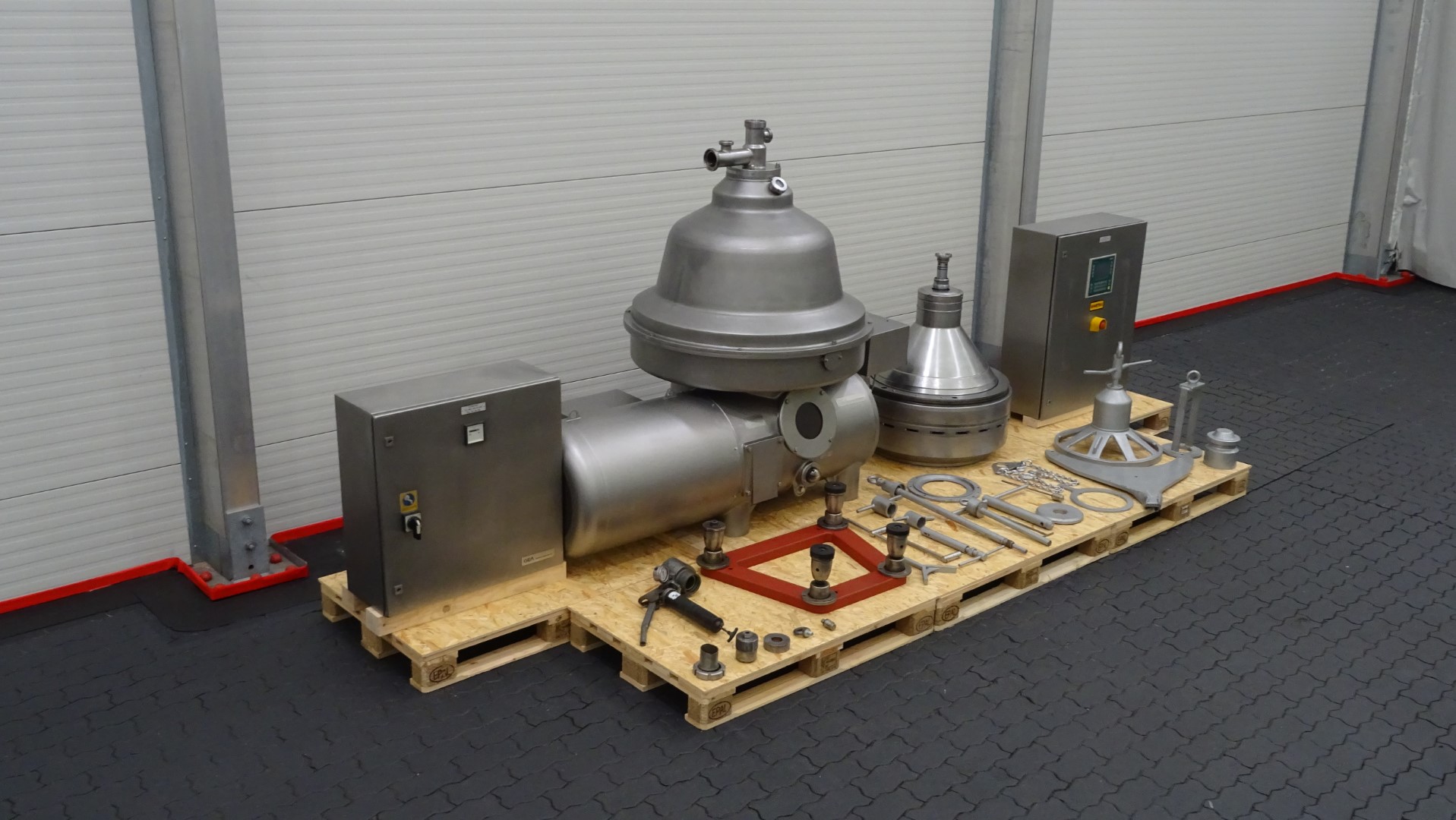 Used Cream Separator GEA Westfalia MSD 250-01-076