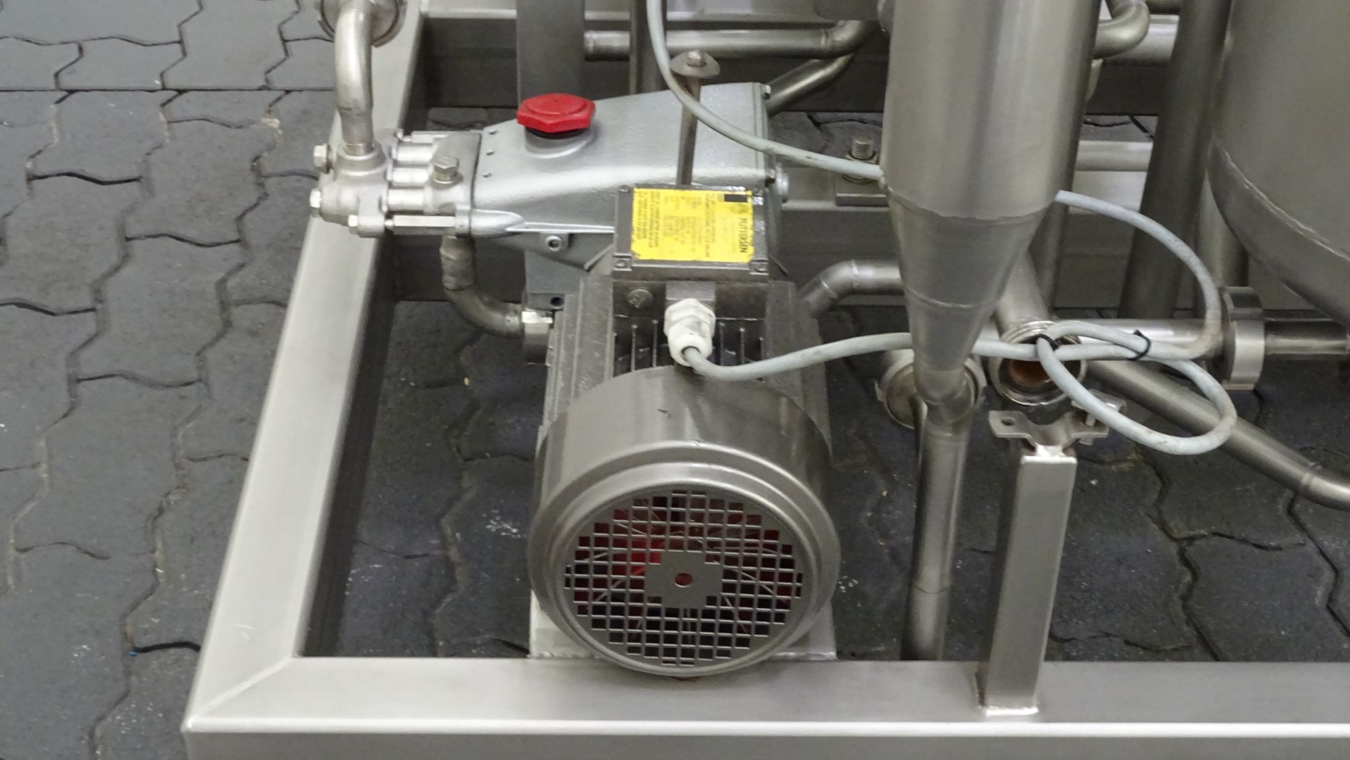 Used UHT Pilot plant with aseptic homogeniser and filling chamber - APV UHT pilot + Gaulin 396 MCP 4-2,5TBS