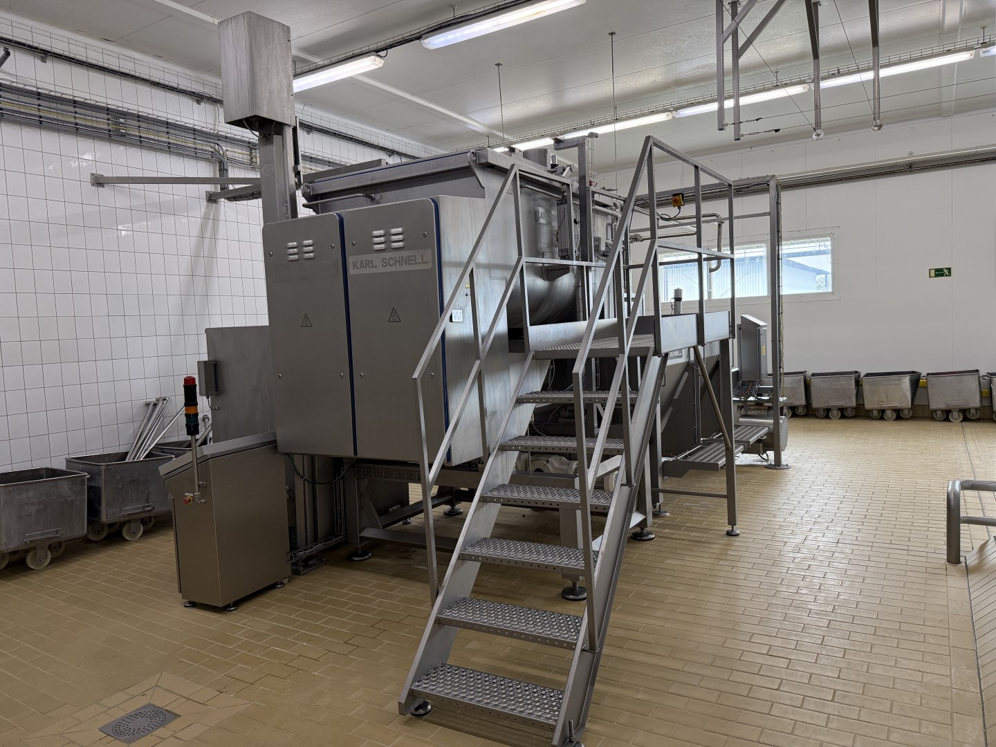 Used Complete processing line for the production of processed UHT cheese - Karl Schnell - 200 up to 750 kg per hour