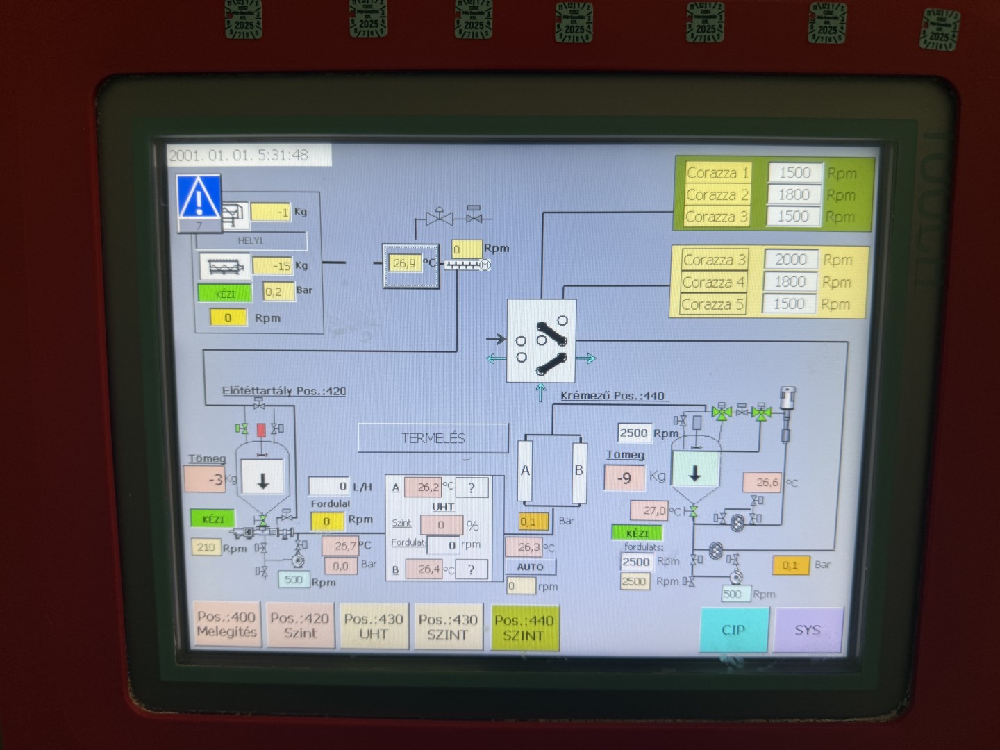 Used Complete processing line for the production of processed UHT cheese - Karl Schnell - 200 up to 750 kg per hour