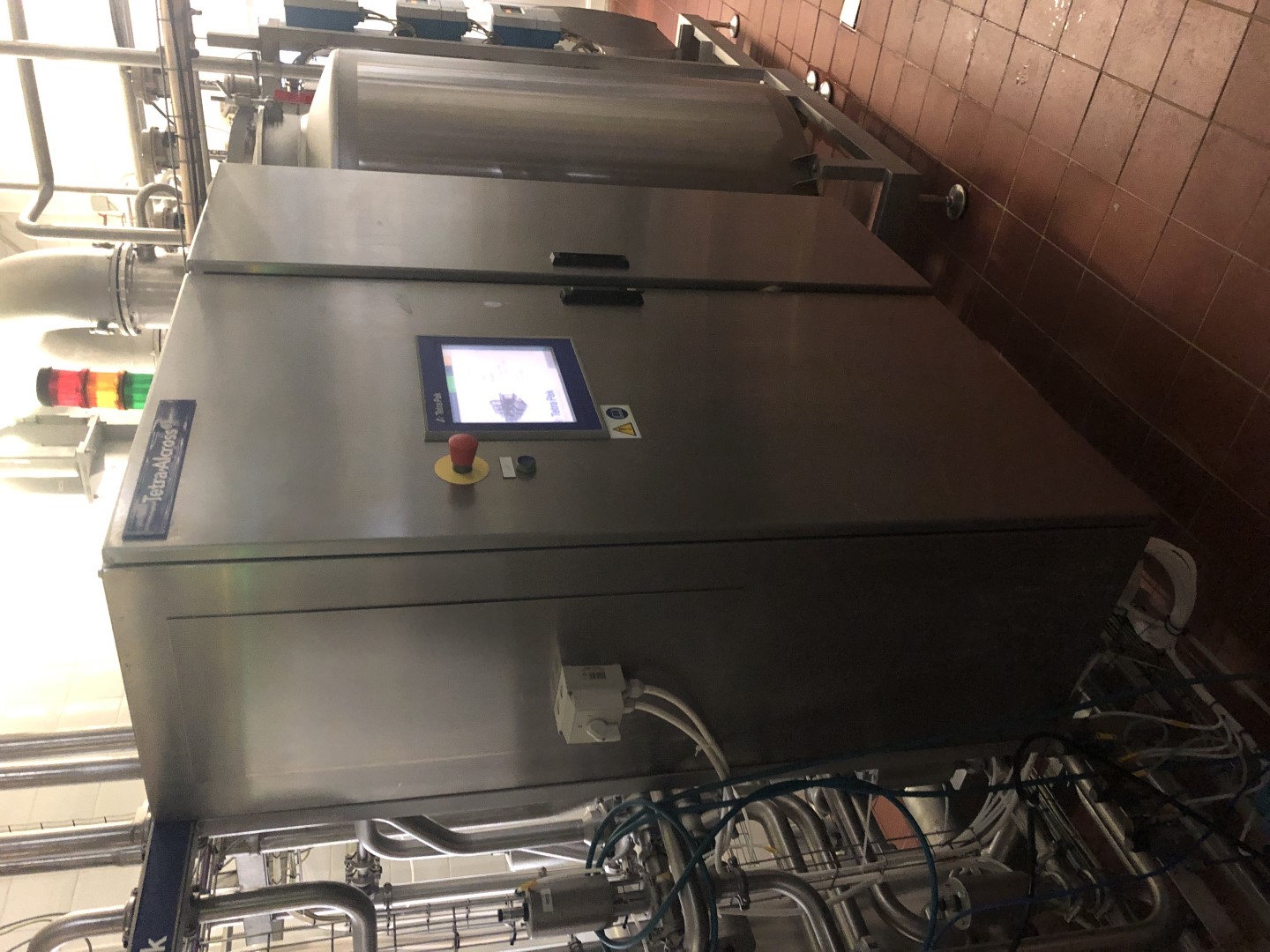 Used Micro Filtration Unit (MF) Tetra Pak Tetra Allcross MB 1x M74 / 1x M19 + Cream Pasteurizer C6-SR