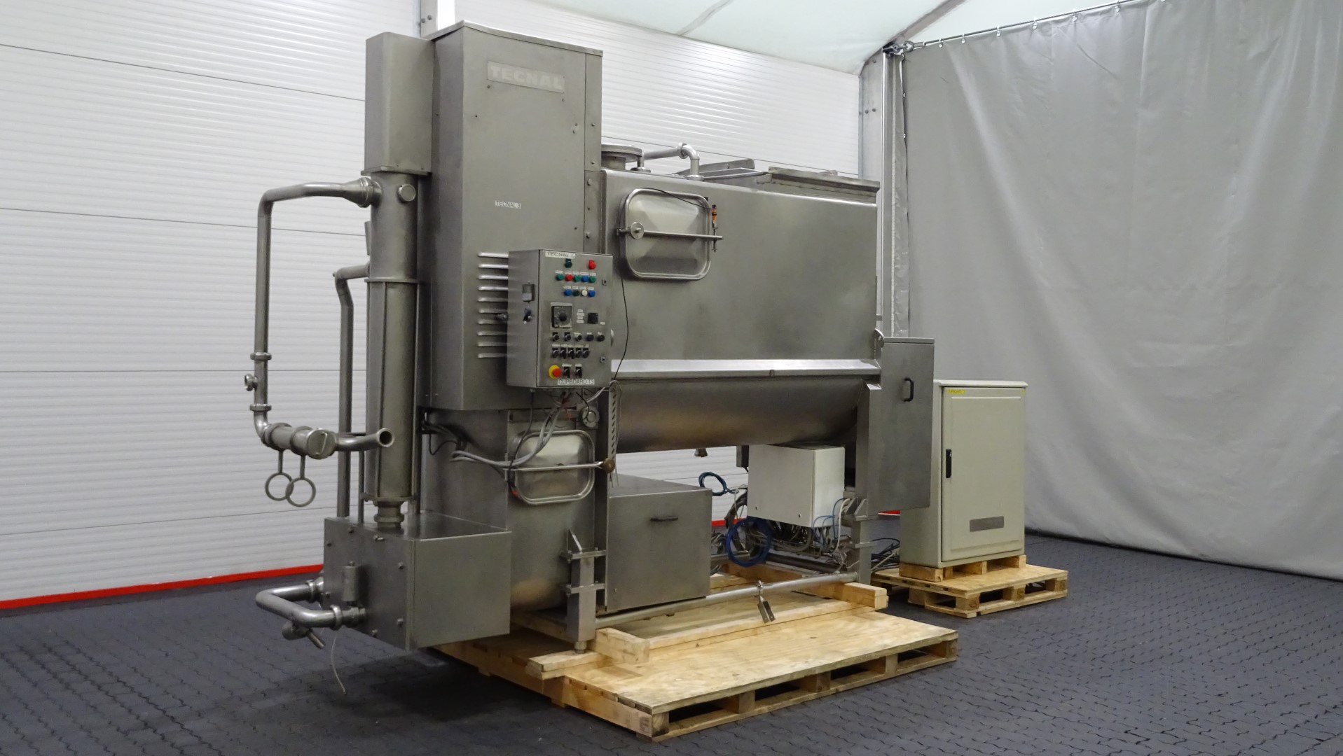 Used Ribbon Blender / Batch mixer - Tecnal Transmix
