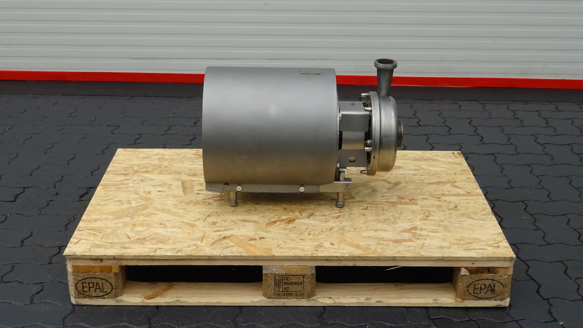 Used Sanitary Centrifugal Pump Alfa Laval LKH-20 165 SSS