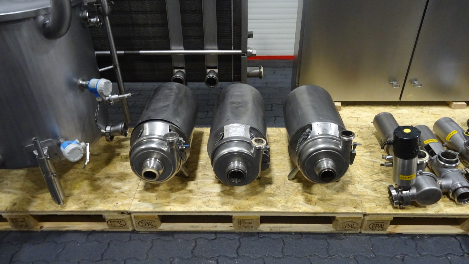 Used Pasteurization line 01 - 25.000 ltr/h - GEA Westfalia and APV