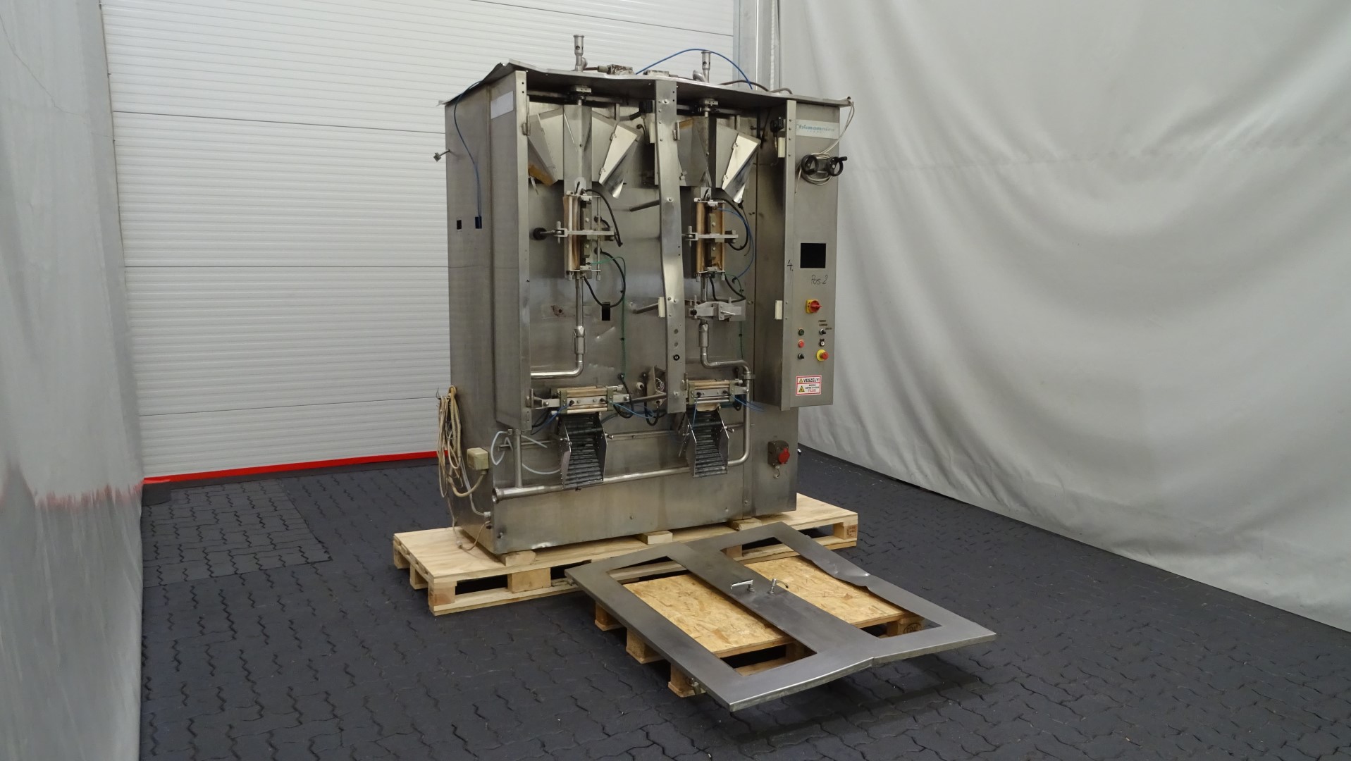 Used Incomplete Automatic Double Head Vertical Form / Fill / Seal Machine (Vertical FFS) - Thimonnier M 3200