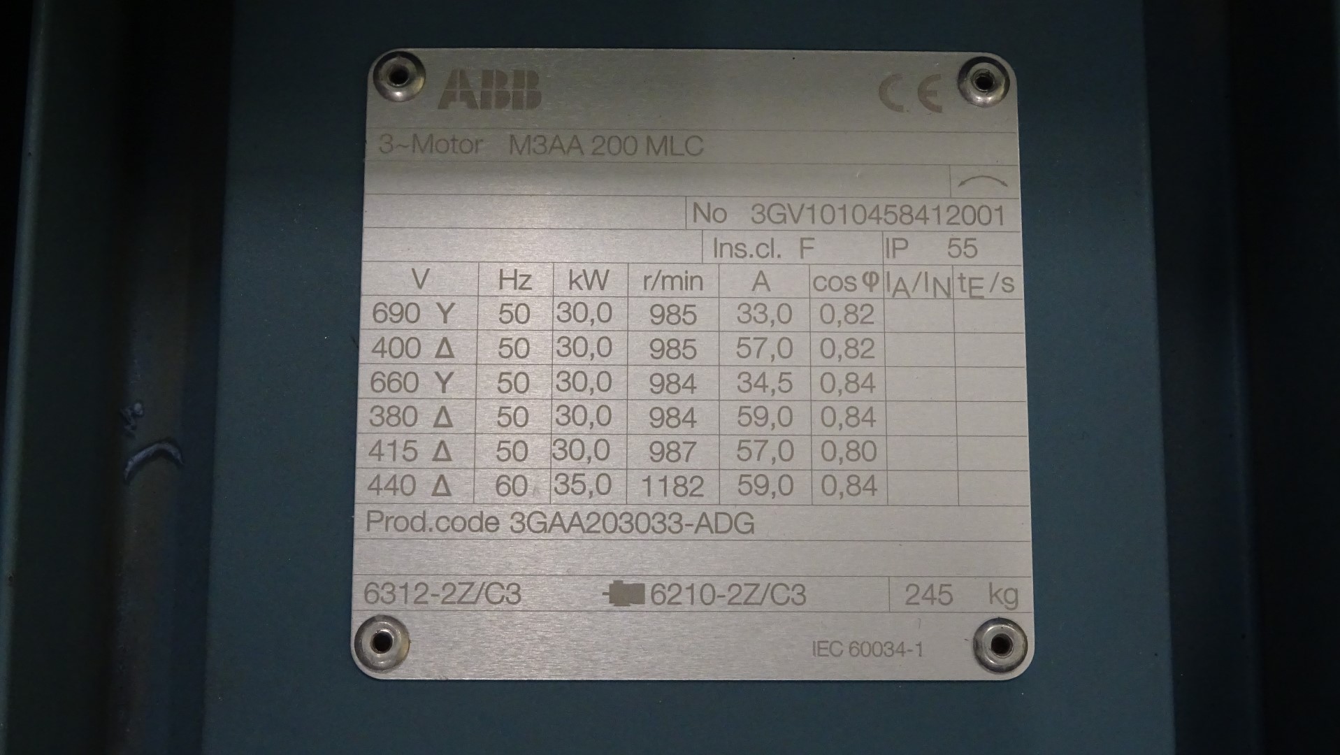 Used High Pressure Homogeniser Tetra Pak TA2/200BAR