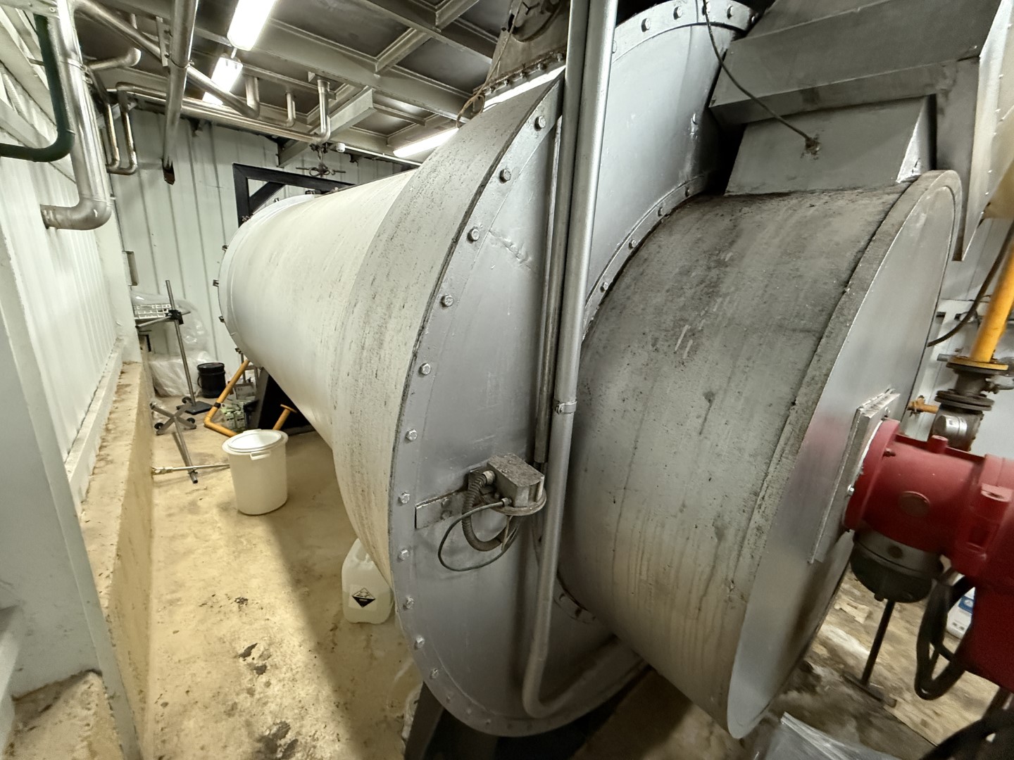 Used Complete GEA Niro Atomizer powder plant with 4-Effect TVR Evaporator, Spray Dryer, Fluidbed Dryer, Cyrstallisation tanks and filling station