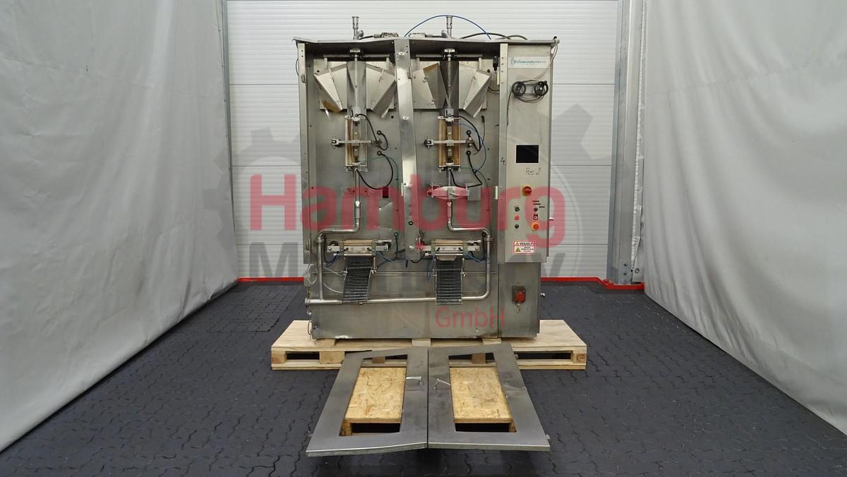 Used Incomplete Automatic Double Head Vertical Form / Fill / Seal Machine (Vertical FFS) - Thimonnier M 3200