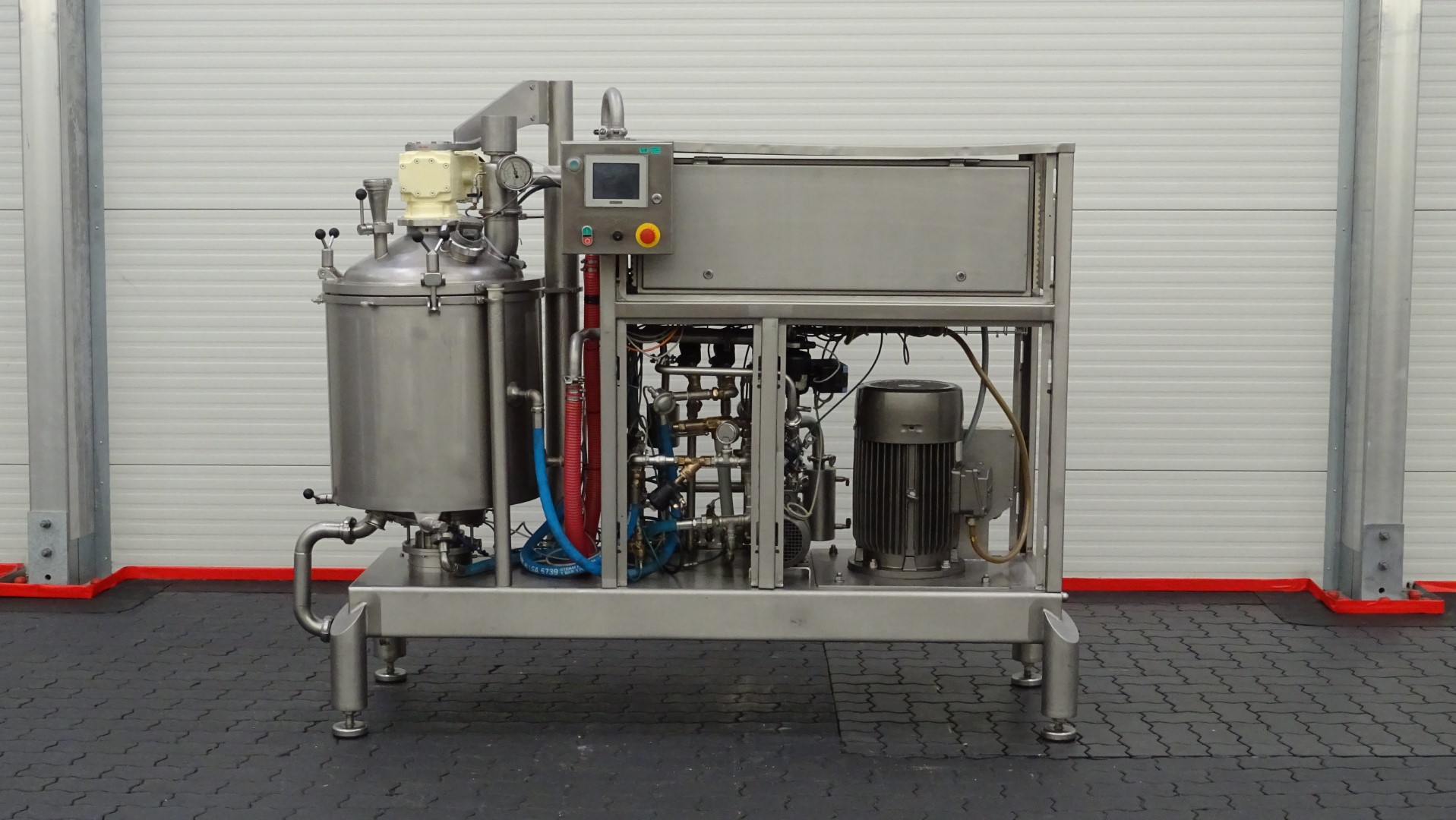 Used High Shear Mixer - Tetra Pak Scanima Pilot Plant Mixer SPM-100 (Almix B200-100V)