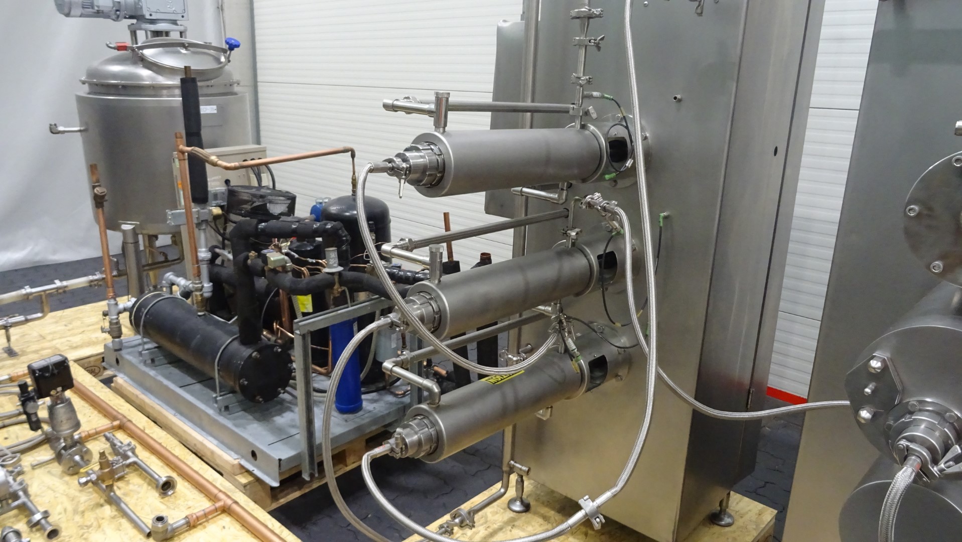 Used Complete Margarine Pilot Plant - Gerstenberg & Agger A/S Perfector 57