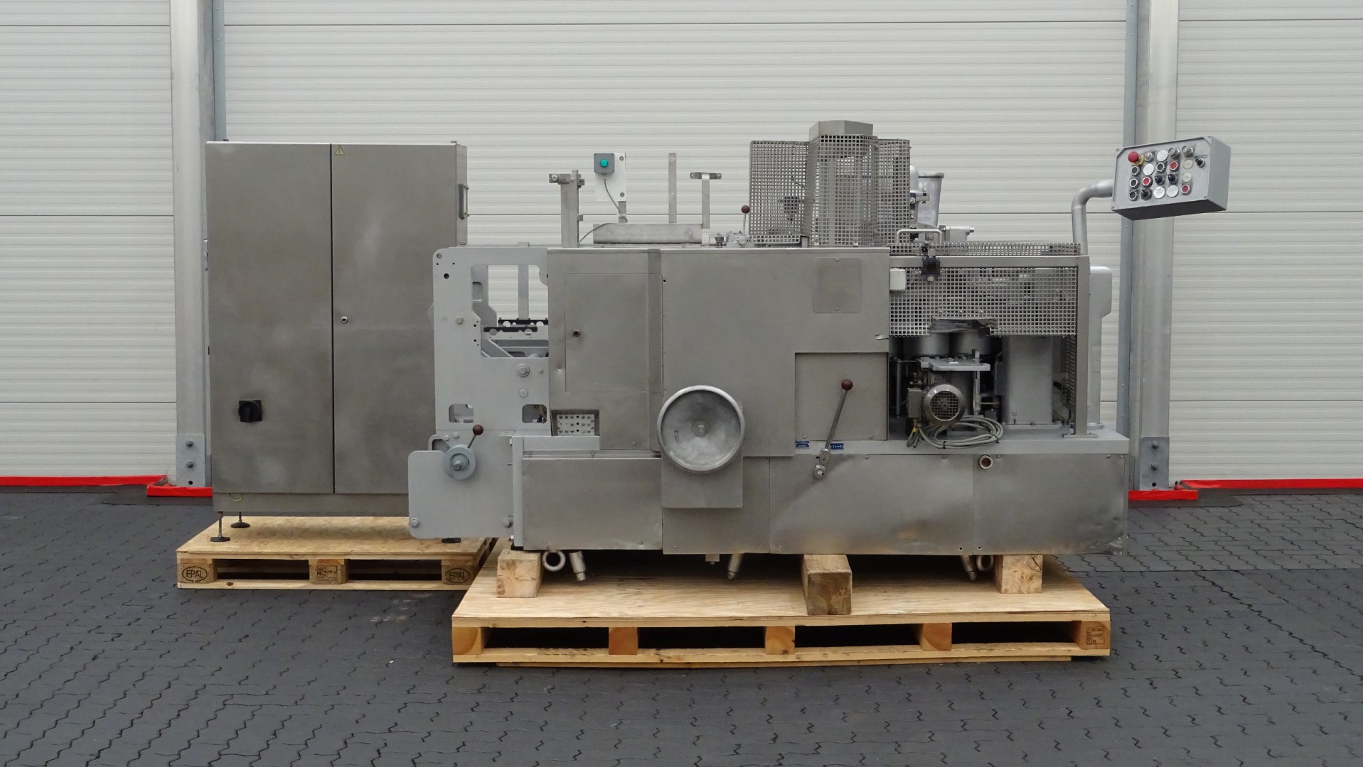 Used Foil wrapping machine for Butter Benhil Multipack 8382