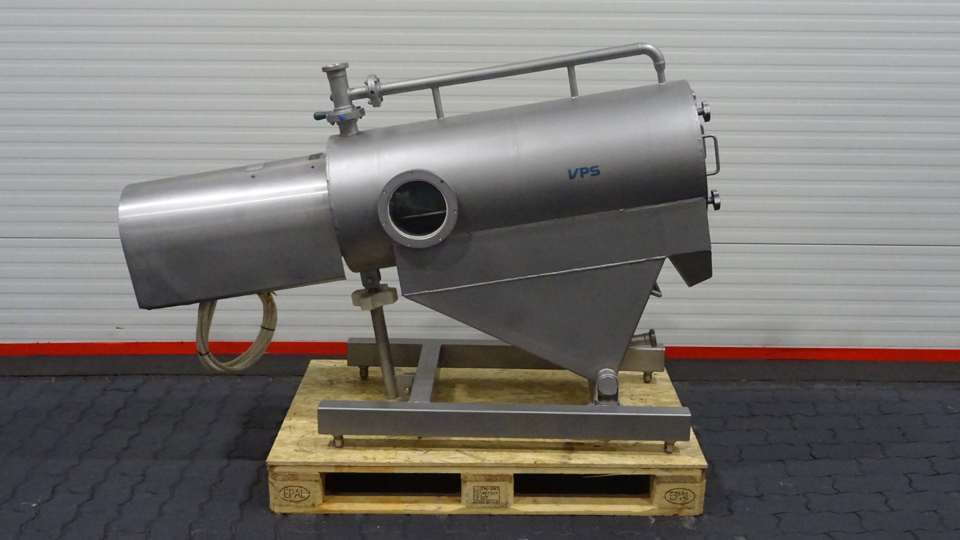 Used Non vibratory liquid and solid separator (whey sieve) - VPS RSF-4