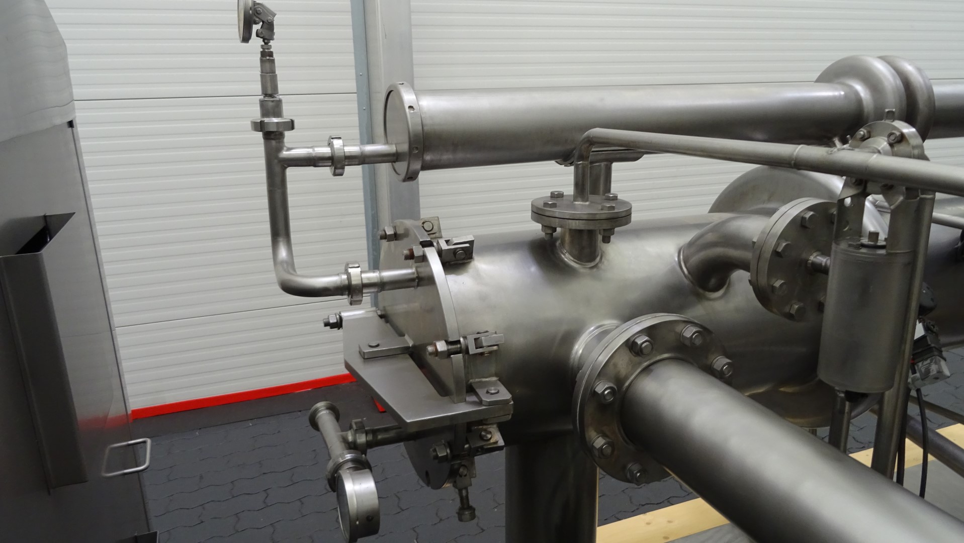 Used Direct steam injection (DSI) UHT with aseptic homogeniser - APV DSI + APV Gaulin MC 45-5TPSX