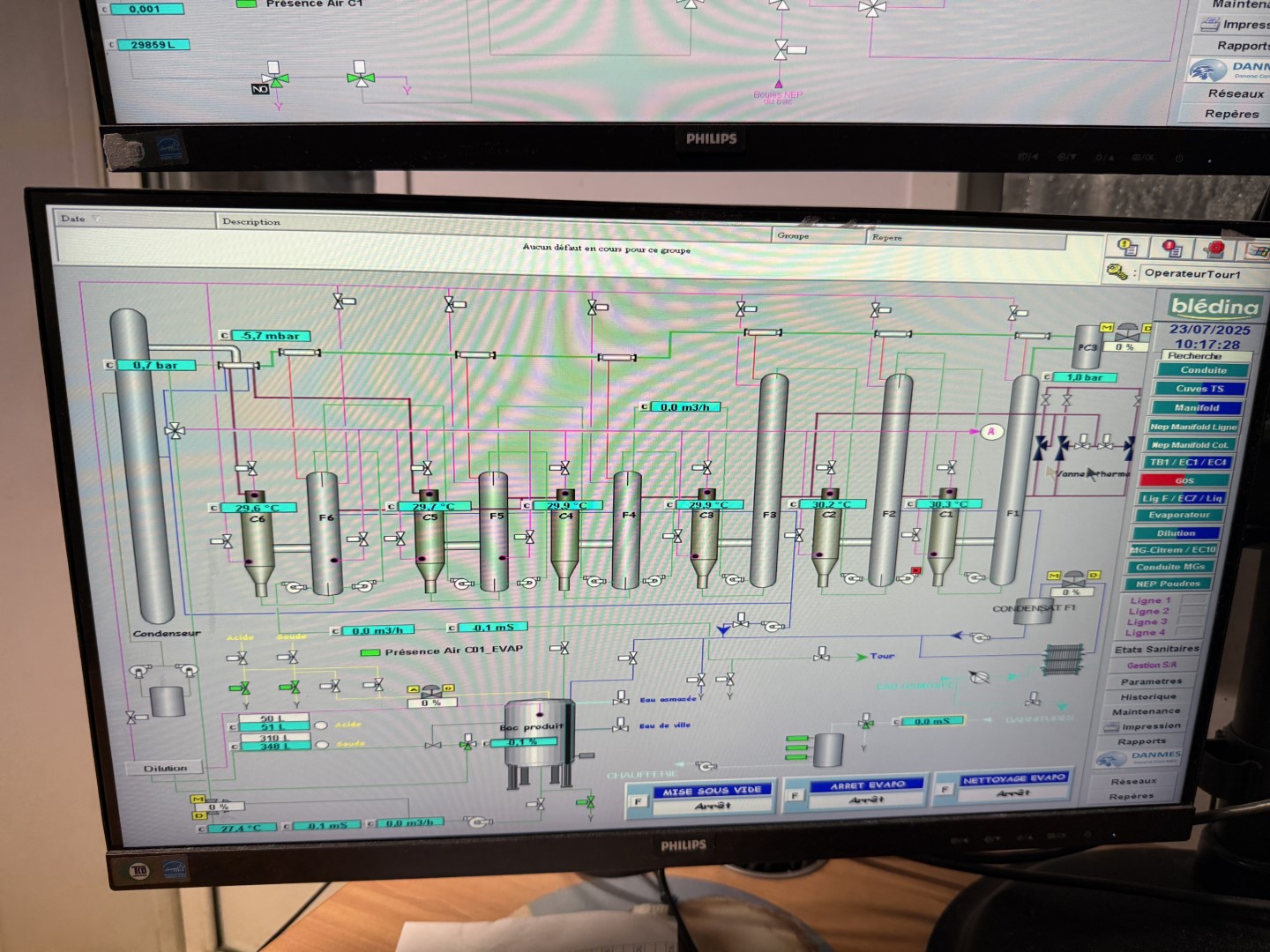 Used GEA Laguilharre - 5x Bi-thermal Effect TVR Evaporator with Direct Steam Injection (DSI)