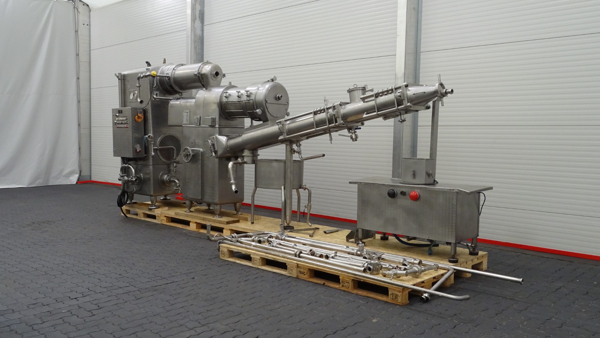 Used Continuous Butter Making Machine (CBM) Westfalia Separator AG BUC 1500 "Buttermatic"