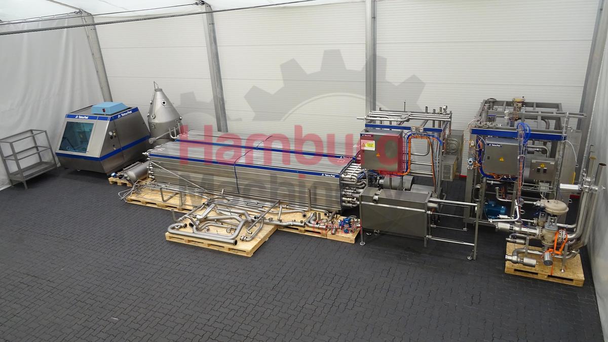 Used Tetra Pak Tetra Therm Aseptic VTIS line with Tetra Alex TA400 homogeniser