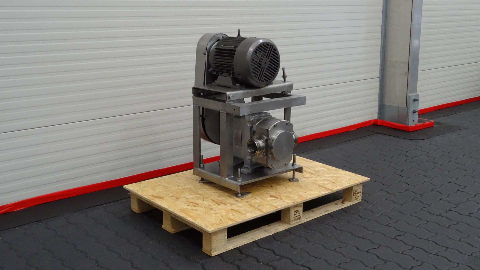 Used Rotary positive displacement pump / Lobe pump - ITT Jabsco Pureflo Lobe 24250-4310