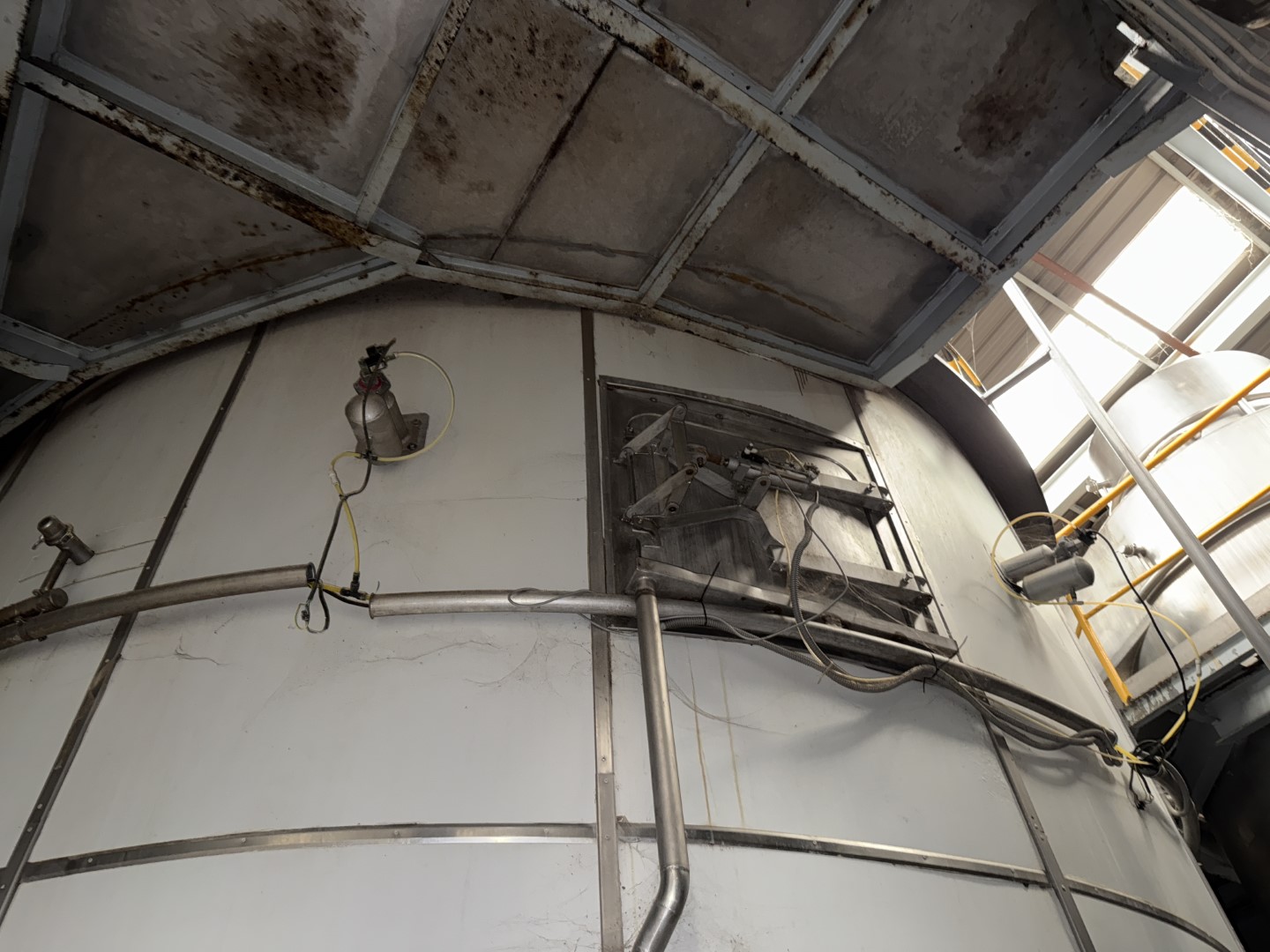 Used Complete GEA Niro Atomizer powder plant with 4-Effect TVR Evaporator, Spray Dryer, Fluidbed Dryer, Cyrstallisation tanks and filling station