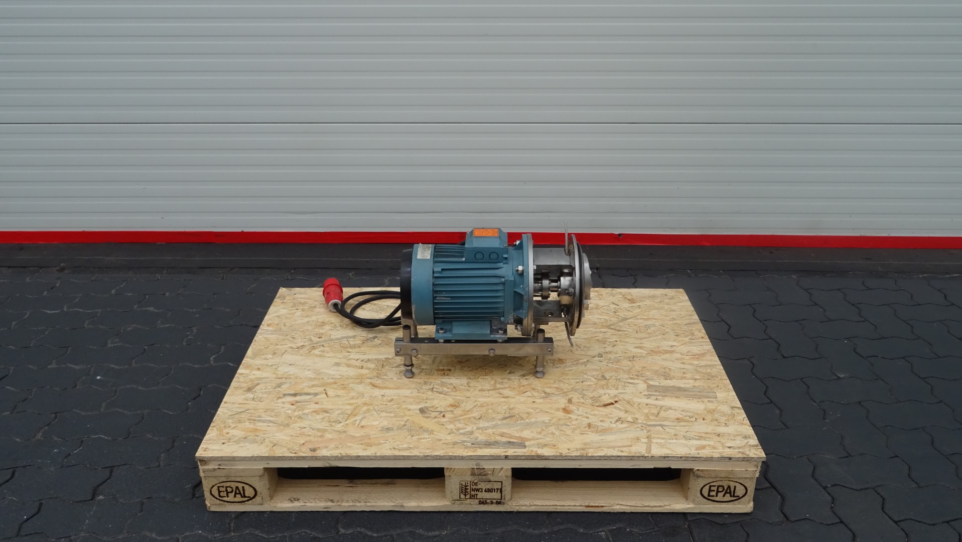 Used Sanitary Centrifugal Pump Alfa Laval LKH-10/163 FSS 3,0 kW