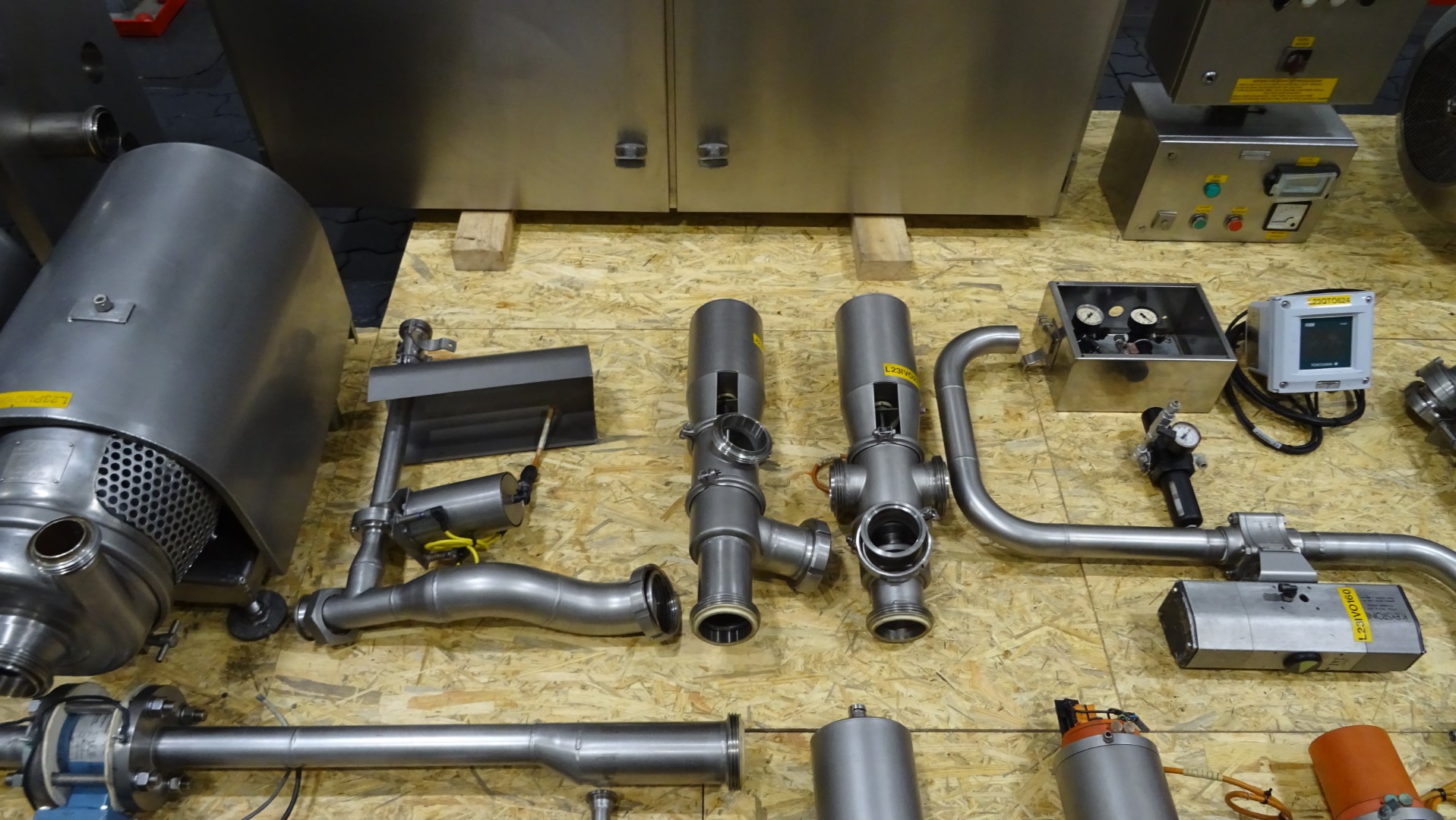 Used Pasteurization line 02 - 25.000 ltr/h - GEA Westfalia and APV