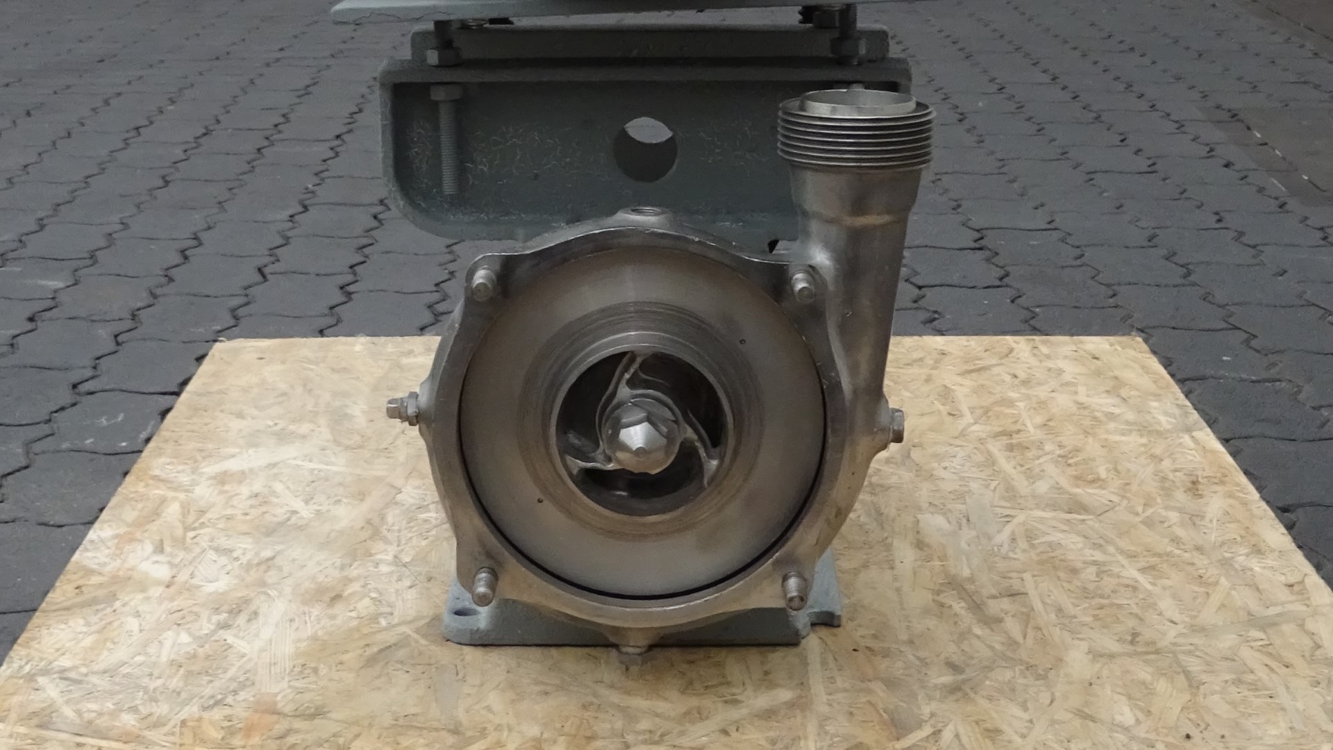Used Sanitary Centrifugal pump - Mac Ewans CHP