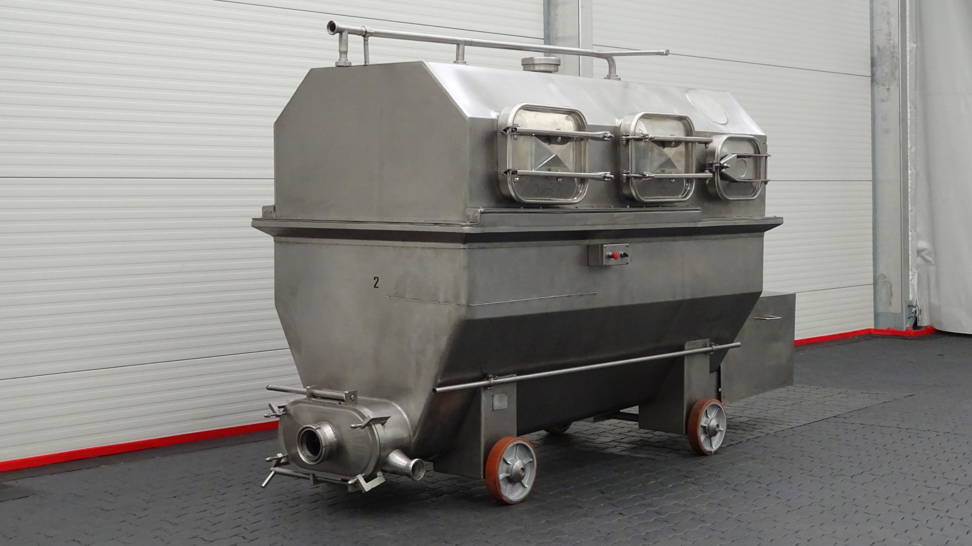 Used Closed Buttersilo 3.000 kg - Ing. R. Frau Imp. SRL Raccolta Burro 1014