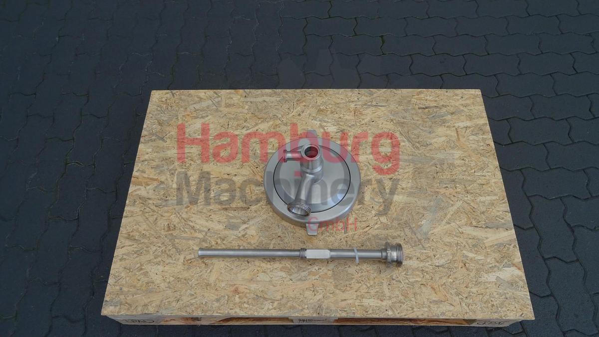 Used Outlet with nut + Cream outlet + Outlet pipe Alfa Laval MRPX 214 - 314 TGV Separators