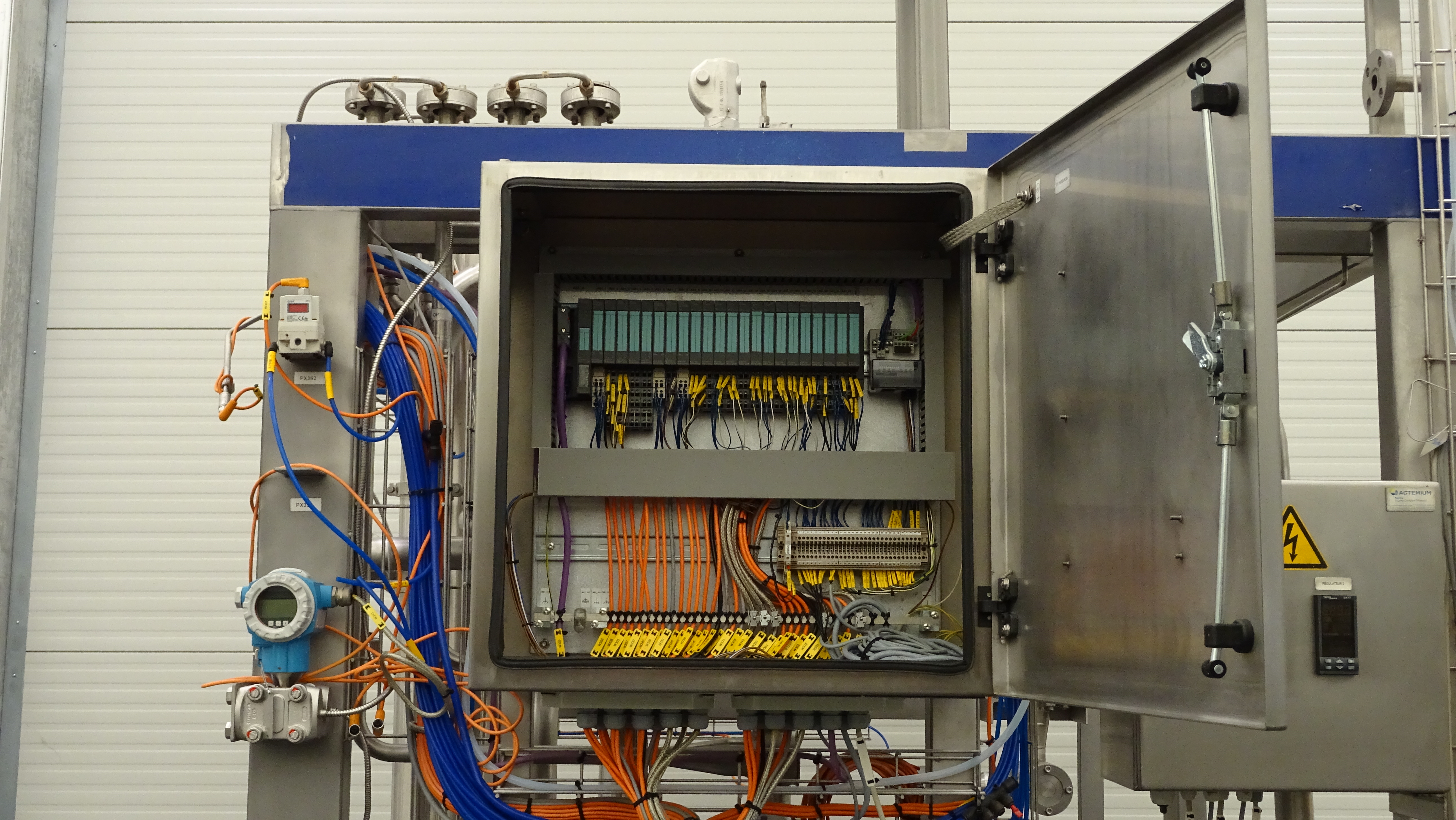 Used Tetra Pak ​​​​​​​​​​​​Tetra Therm Aseptic VTIS line with Tetra Alex TA400 homogeniser