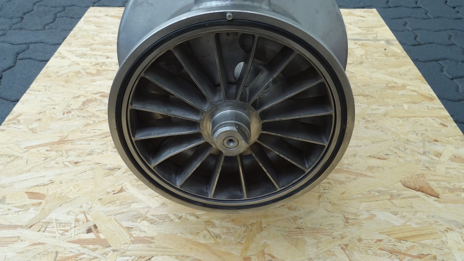 Used Sanitary Self Priming Liquid-ring Pump Alfa Laval MR-200A