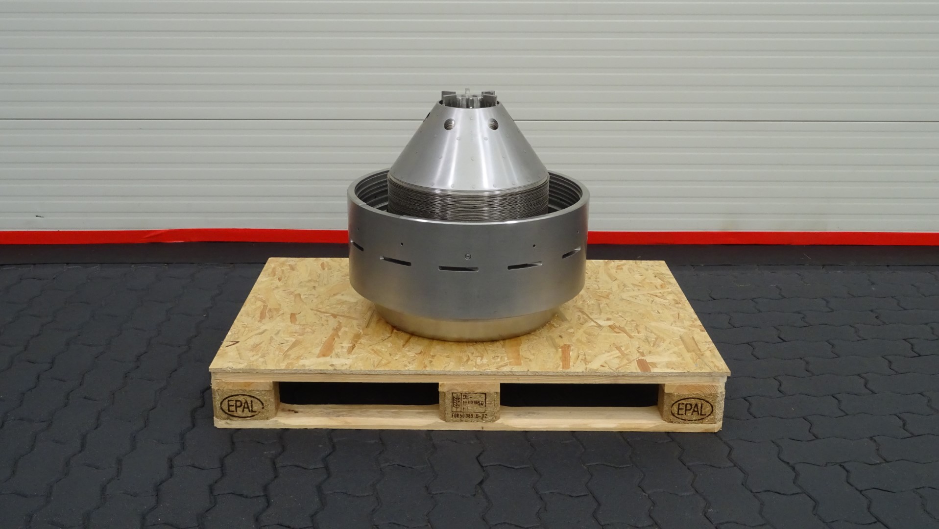Used Incomplete Cream Separator Alfa Laval MRPX 214-74T with bowl and spare parts