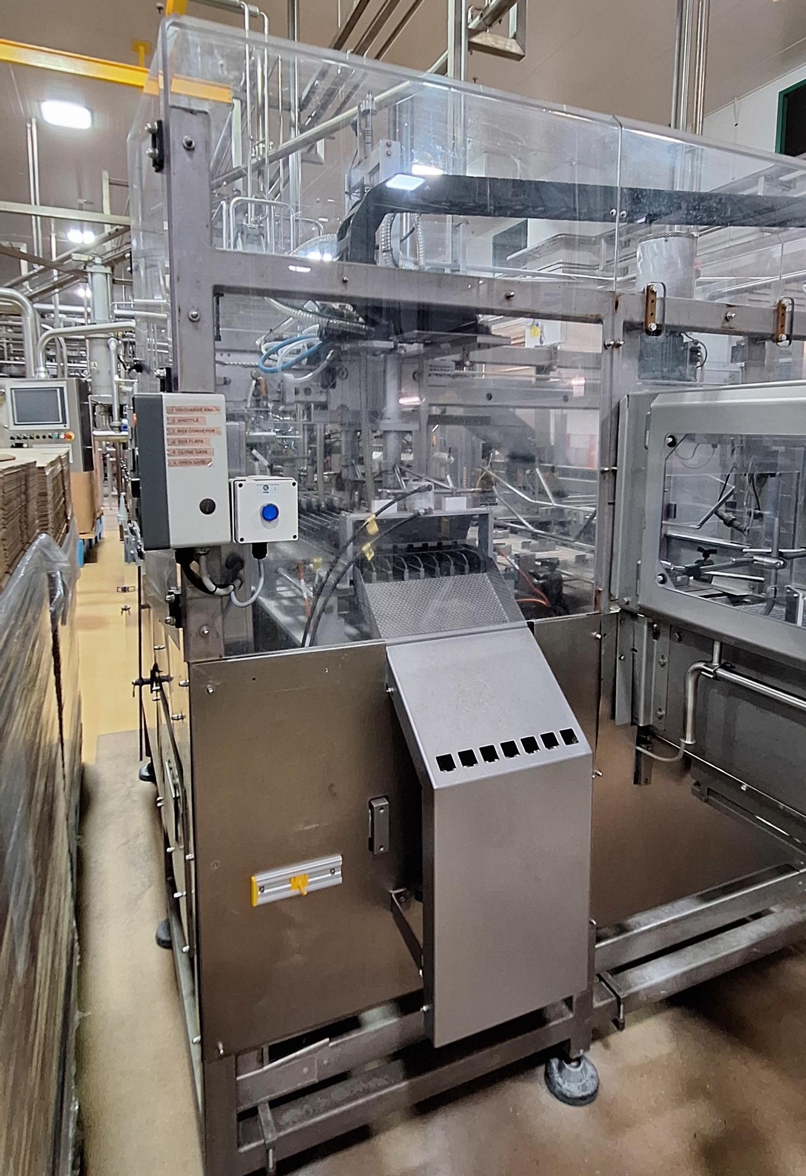 Used Form Fill Seal Machine (FFS) for mini-portions of butter Hassia THL 30/37