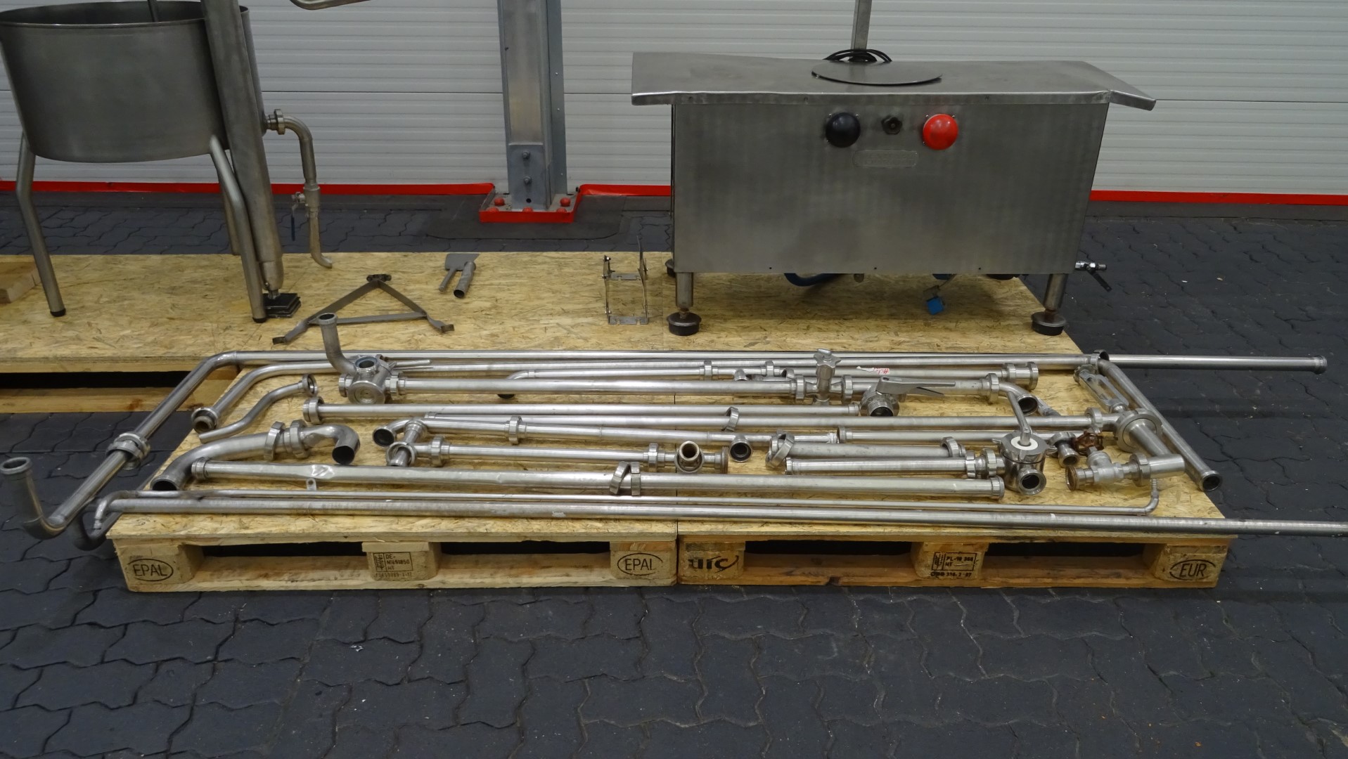 Used Continuous Butter Making Machine (CBM) Westfalia Separator AG BUC 1500 "Buttermatic"