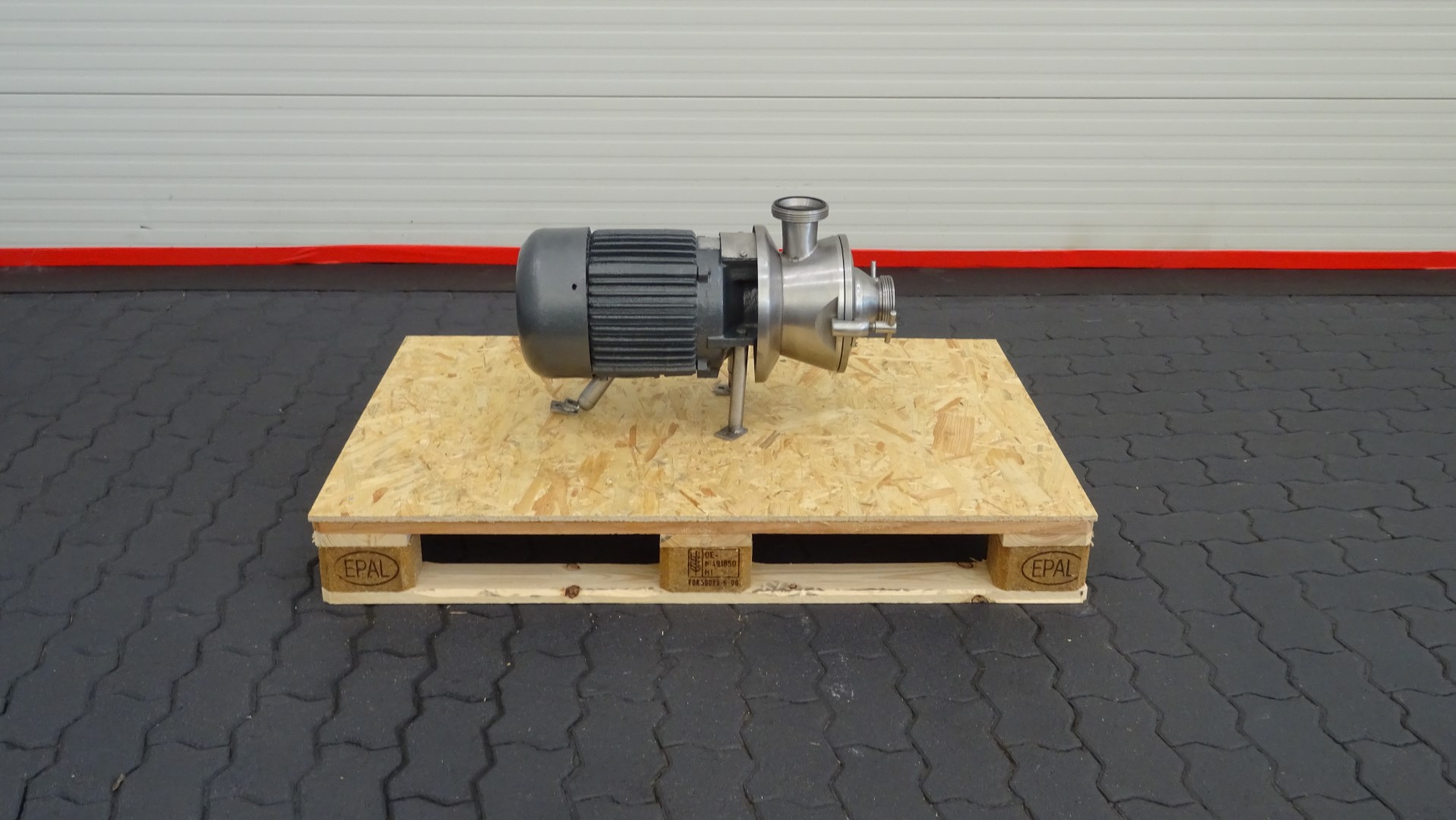 Used Sanitary Self Priming Liquid-ring Pump Alfa Laval MR-185A