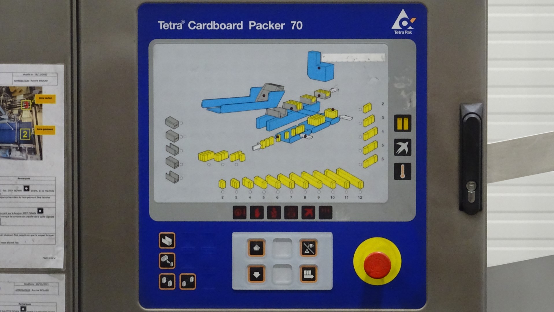 Used Cardboard Packer - Tetra Pak Tetra Cardboard Packer 70 (TCP 70)